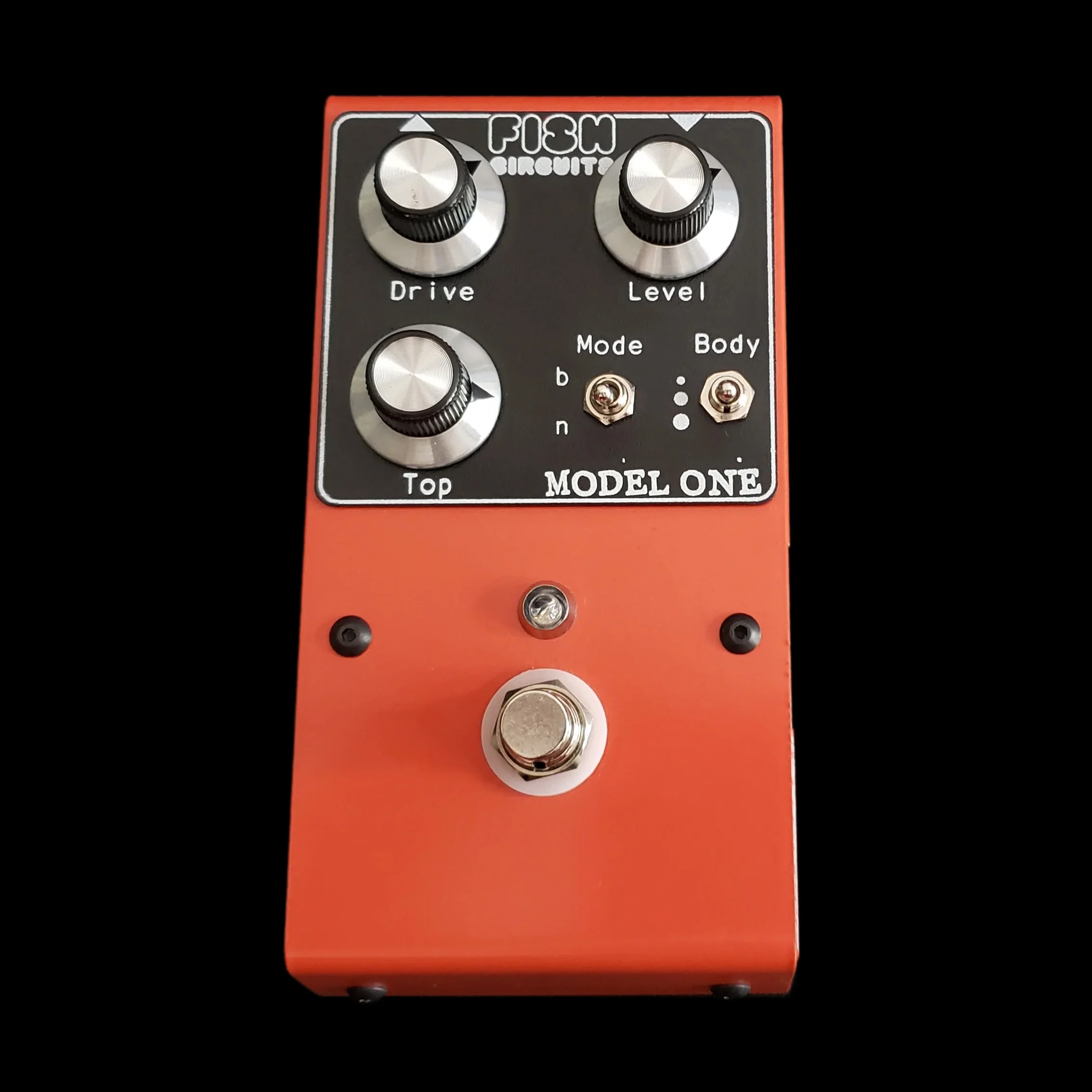 Fish Circuits Model One Overdrive Pedal