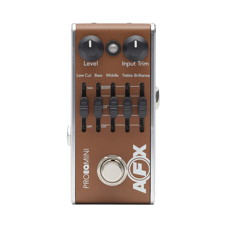 Fishman AFX Pro EQ Mini Acoustic Preamp And EQ Pedal - Image 3