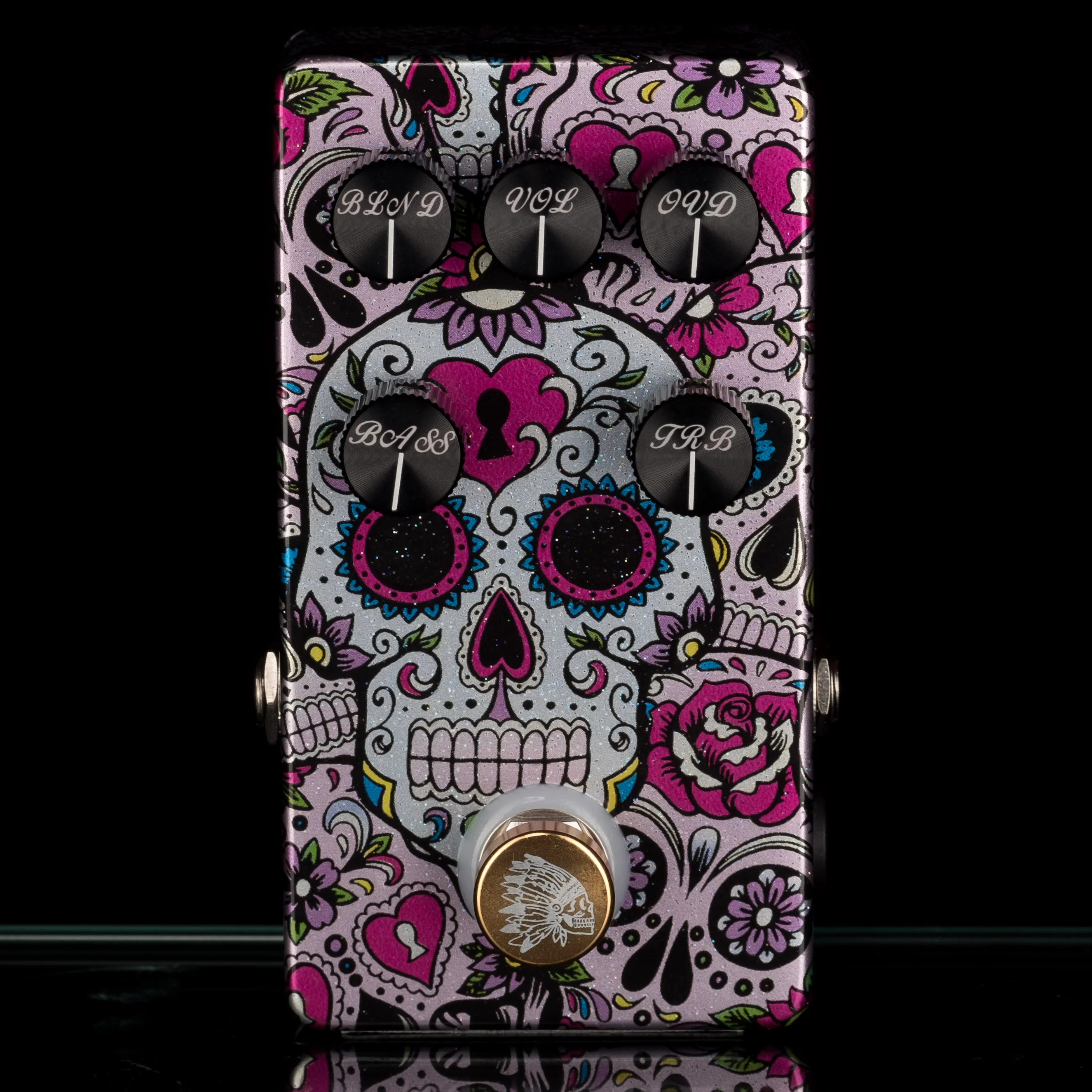 Flattley Guitar Effect Pedals Platinum Series Bass Chief Bass Guitar Overdrive Pedal