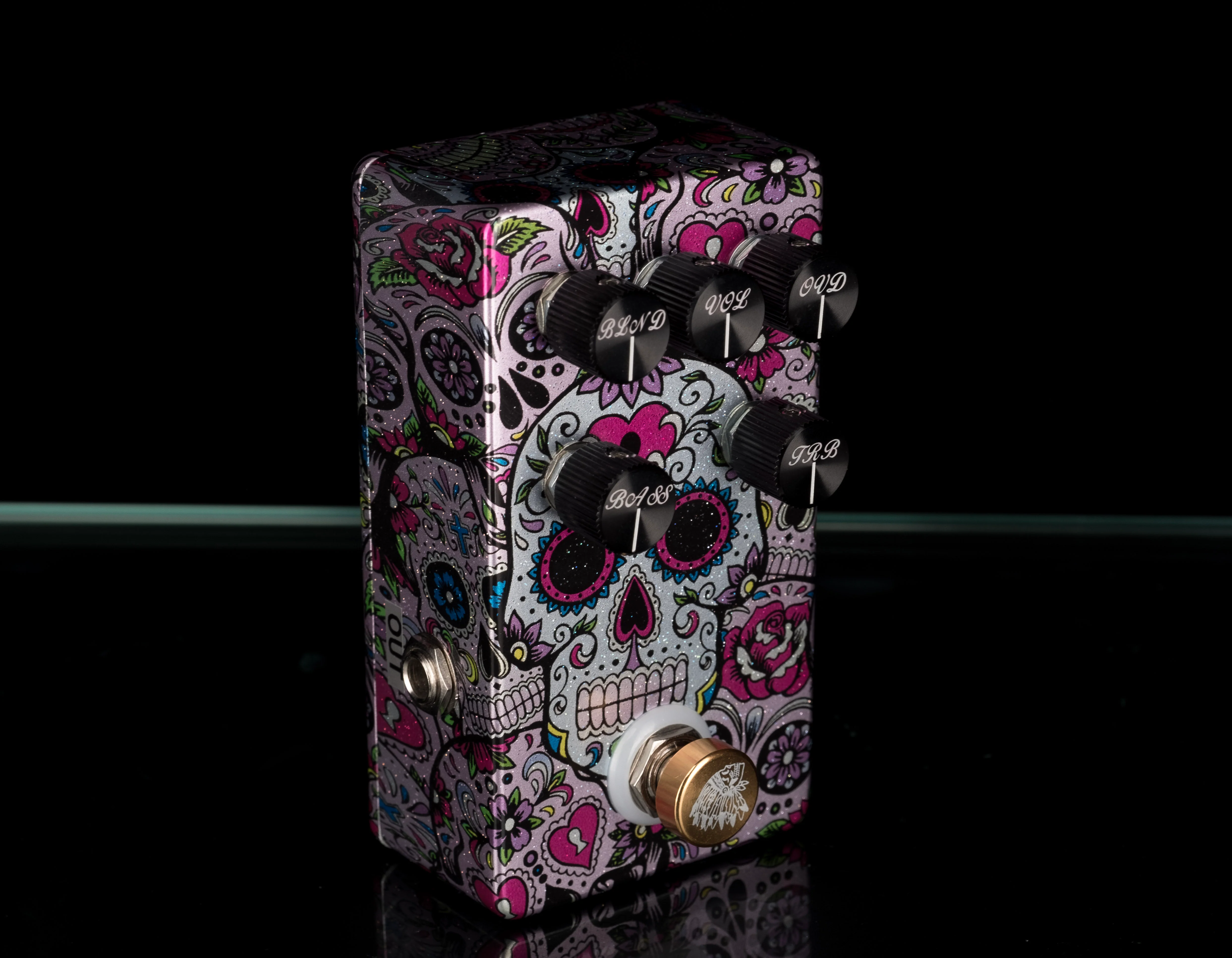Flattley Guitar Effect Pedals Platinum Series Bass Chief Bass Guitar Overdrive Pedal - Image 6