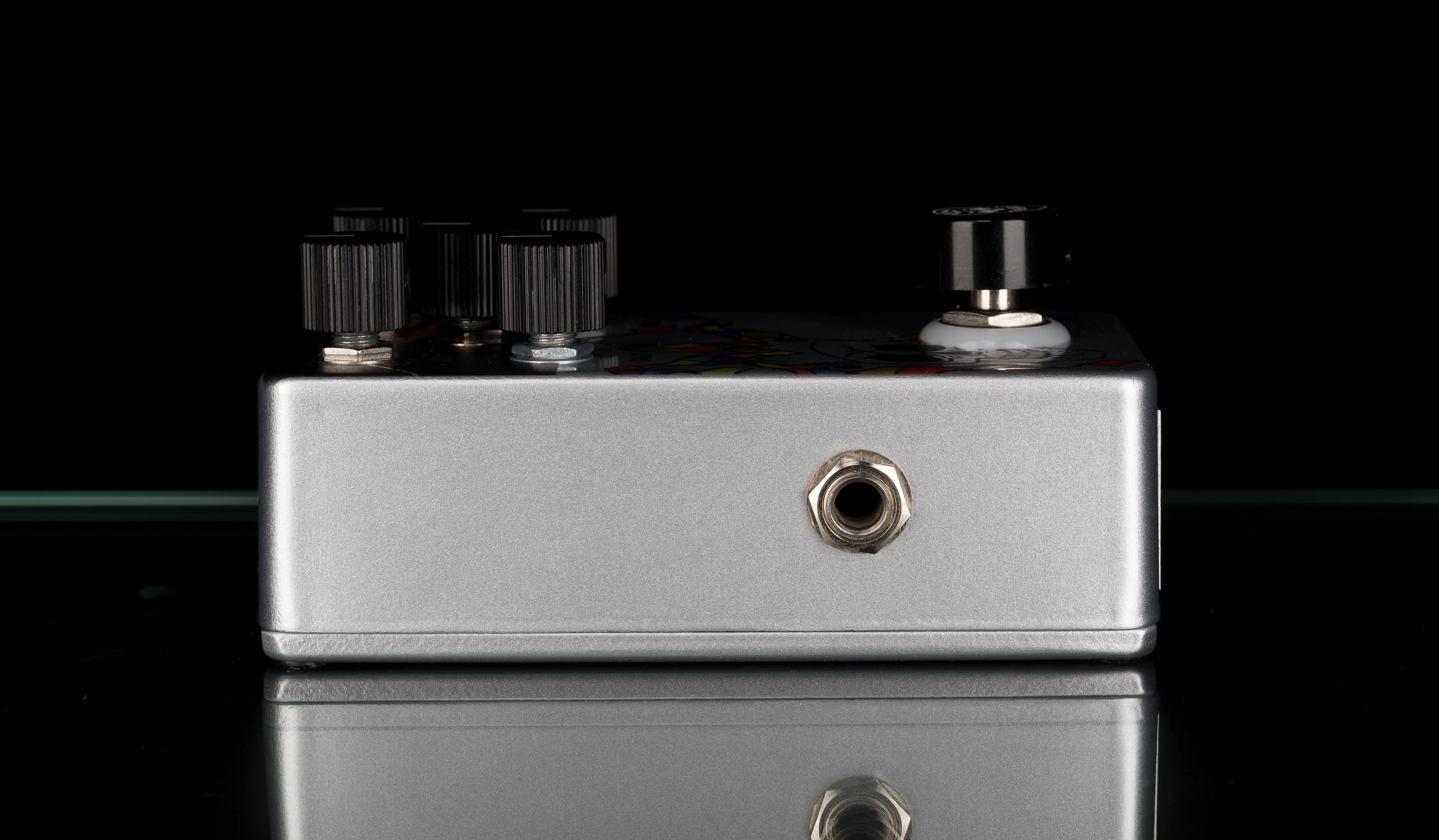 Flattley Guitar Effect Pedals Silver Line Crazy Diamond Vibe Guitar Pedal - Image 3