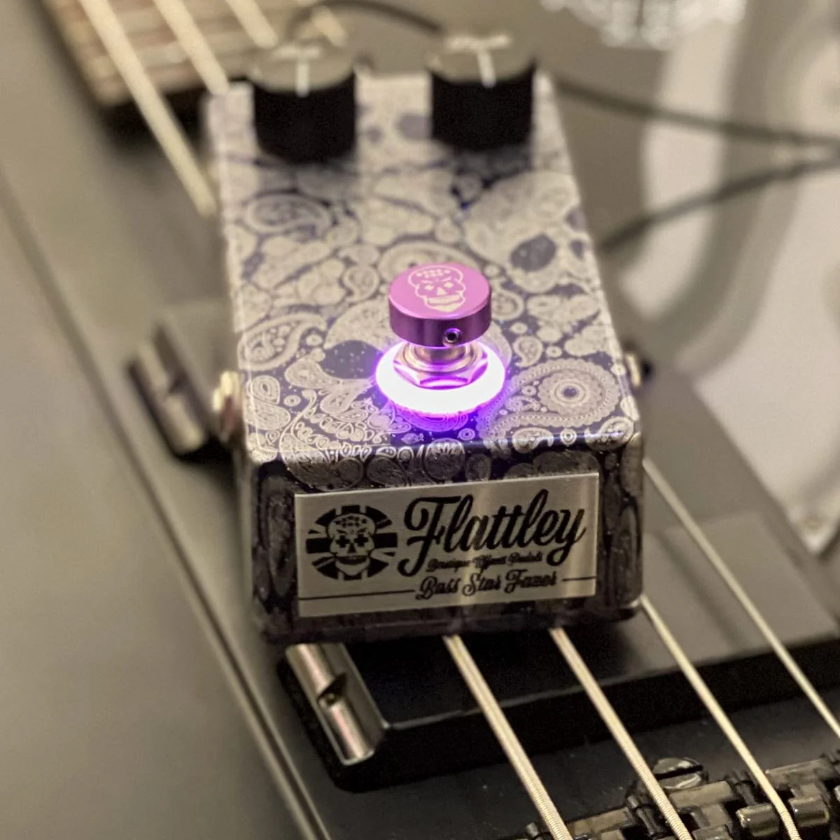 Flattley Guitar Effect Pedals Platinum Series Bass Star Fazer Bass Phaser Pedal - Image 3