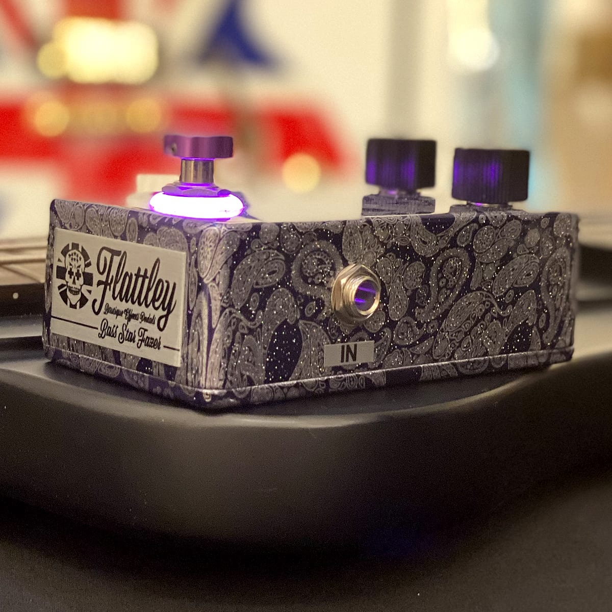 Flattley Guitar Effect Pedals Platinum Series Bass Star Fazer Bass Phaser Pedal - Image 5