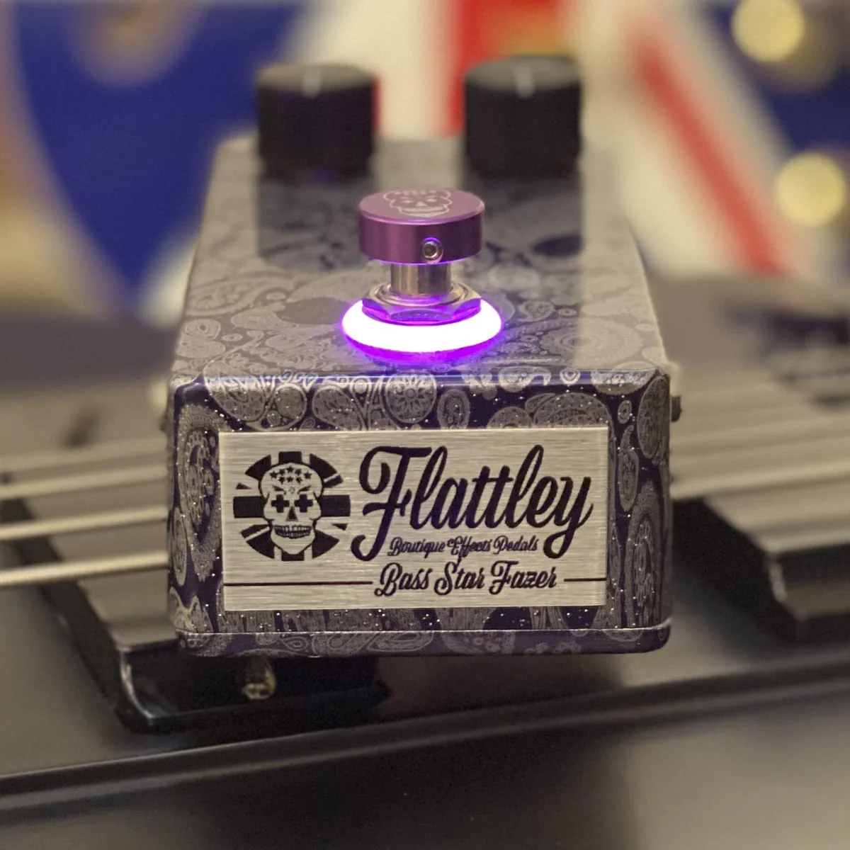Flattley Guitar Effect Pedals Platinum Series Bass Star Fazer Bass Phaser Pedal - Image 6