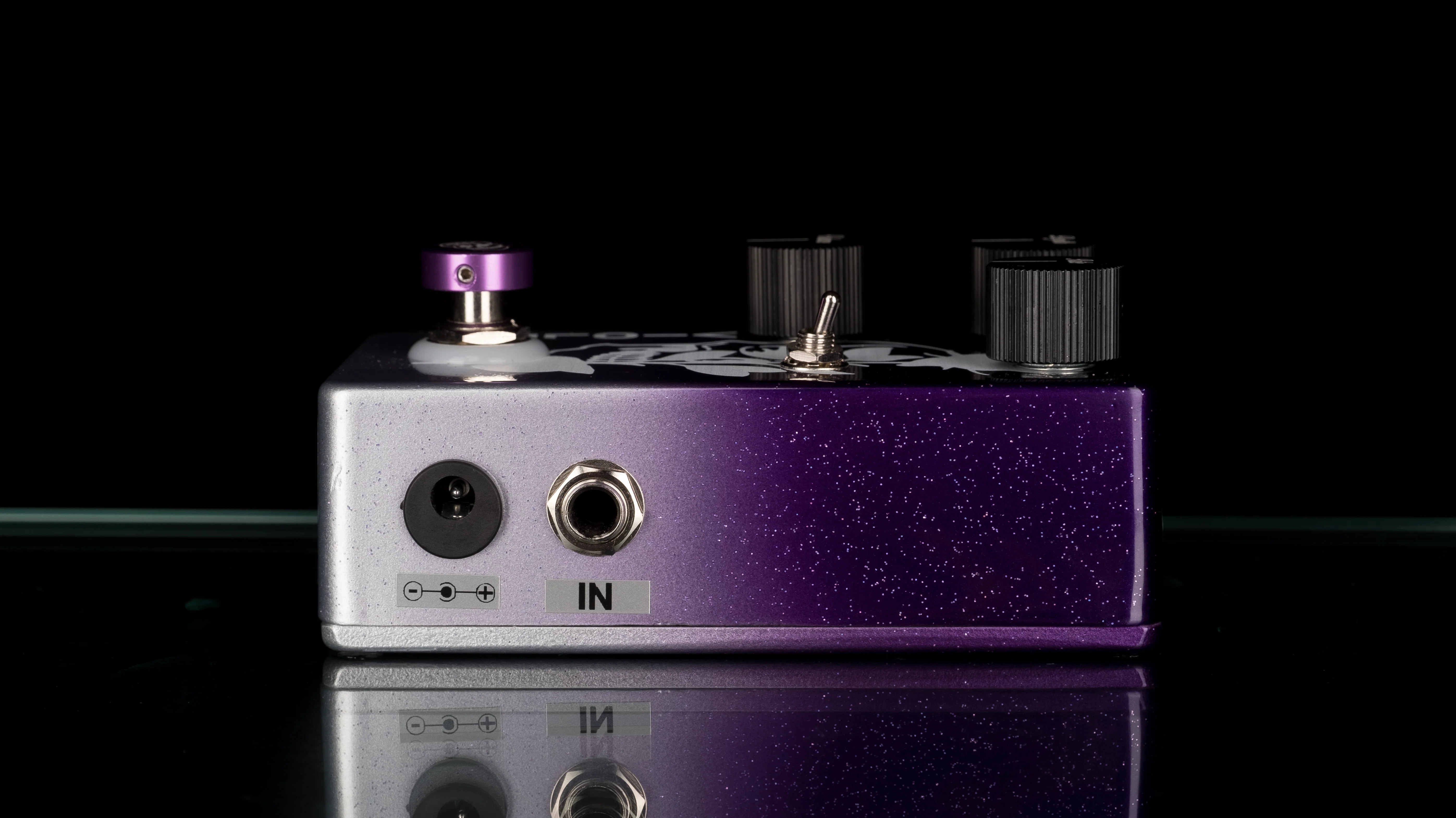 Flattley Guitar Effect Pedals Platinum Series Violet Tremolo Guitar Pedal - Image 4