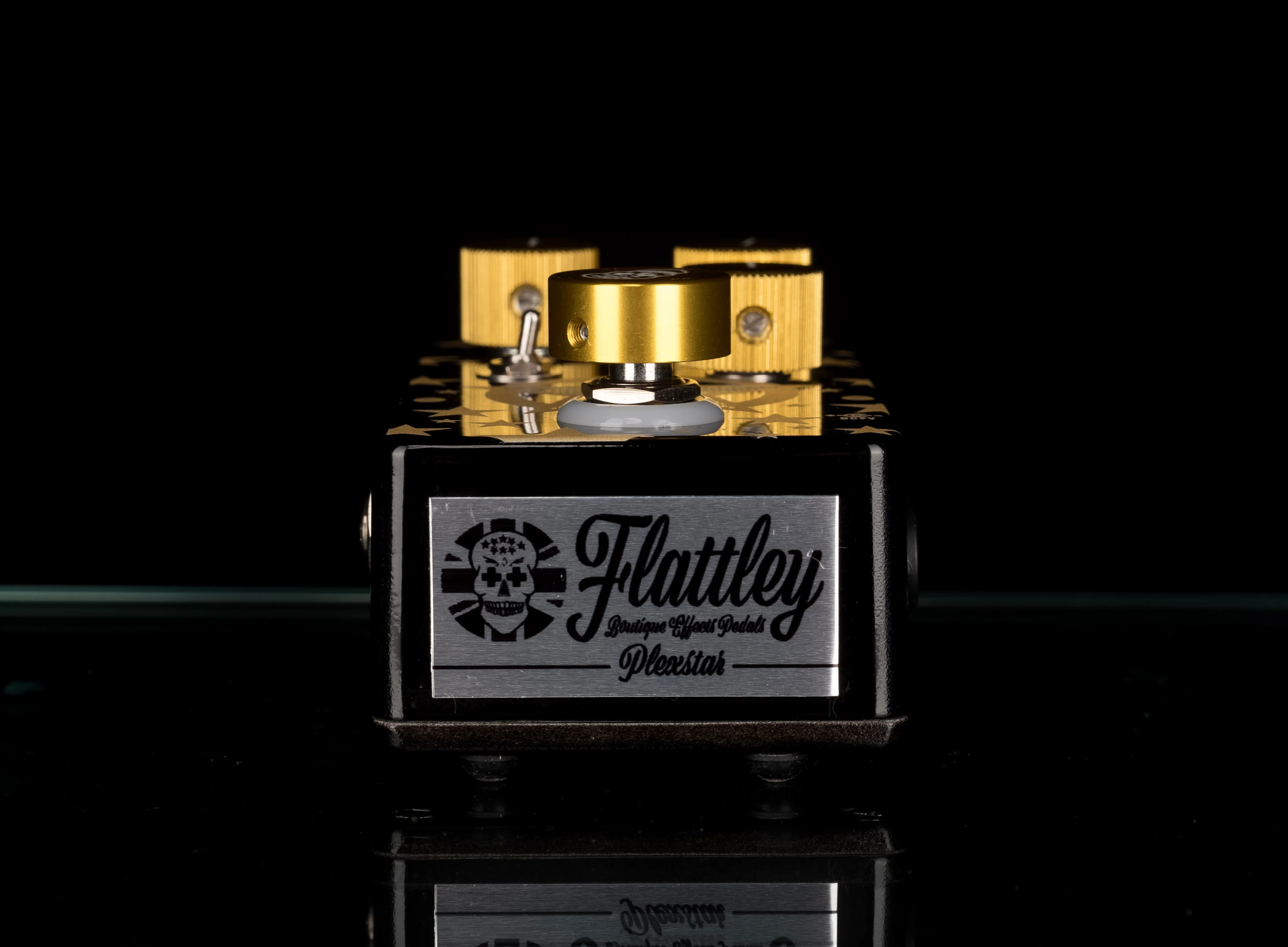 Flattley Guitar Effect Pedals Silver Line Plexstar Plexi Drive Overdrive Guitar Pedal - Image 4