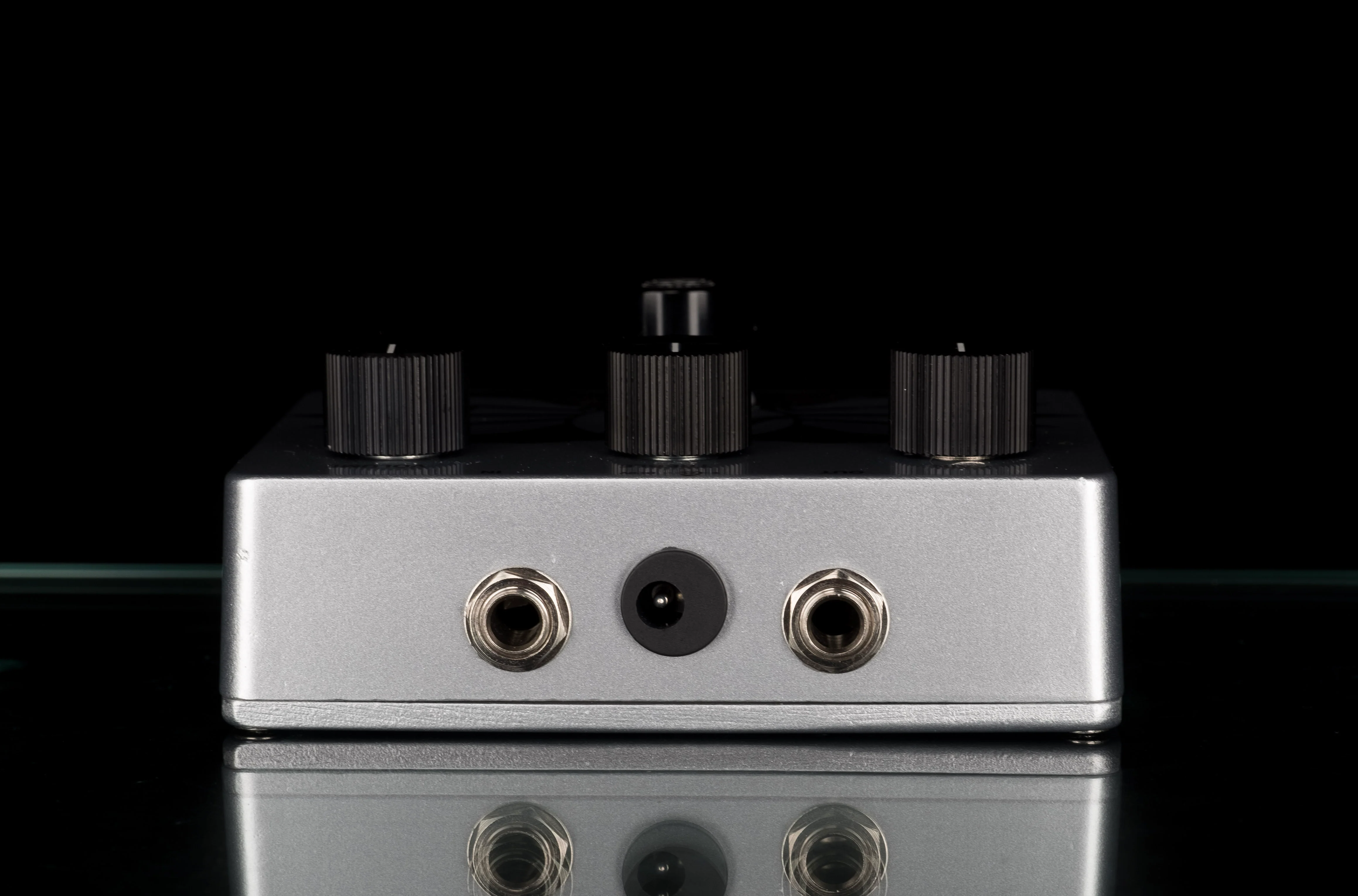 Flattley Guitar Effect Pedals Silver Line Silver Centurion Transparent Overdrive Guitar Pedal - Image 2