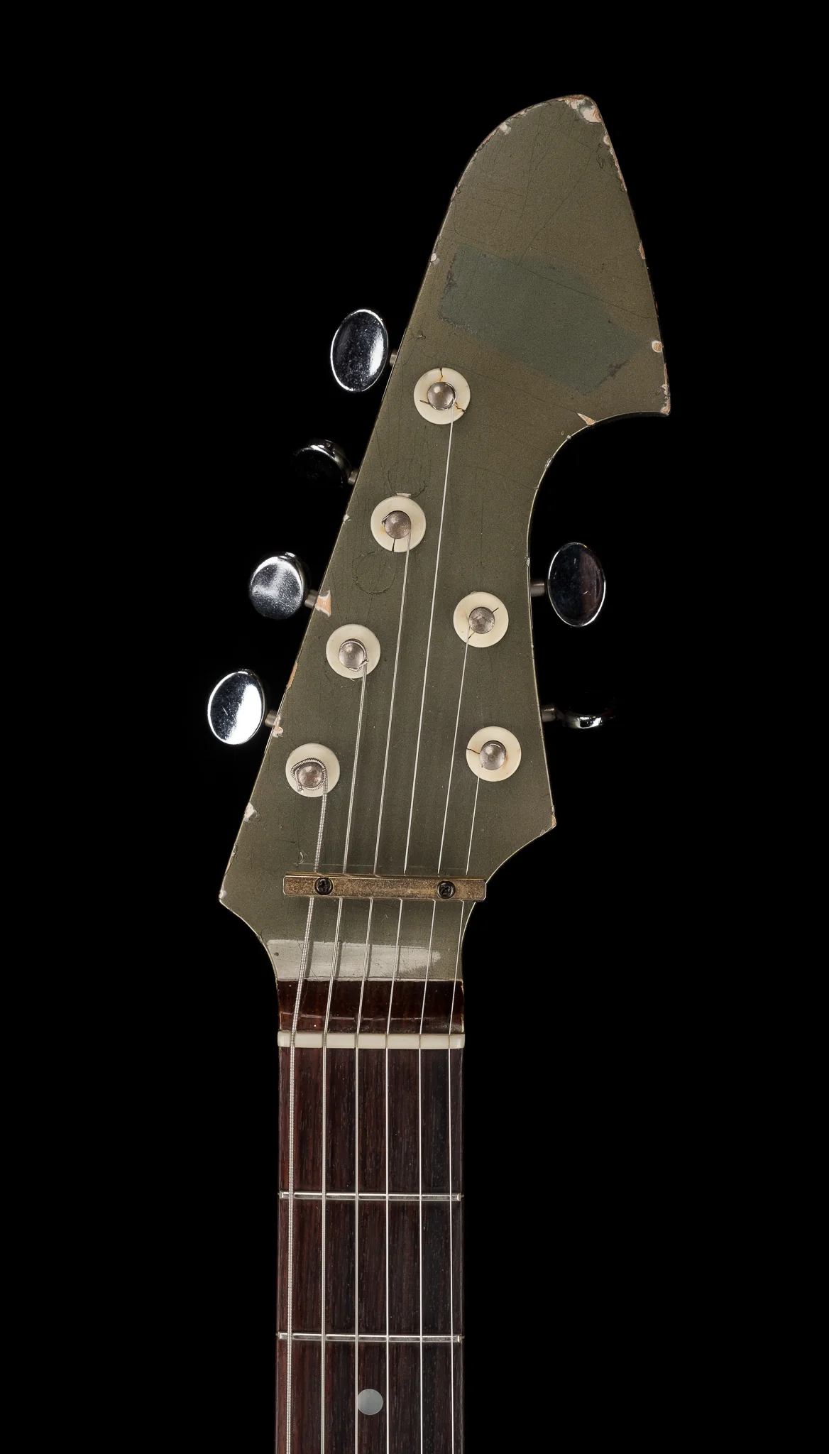 Pre Owned Flip Scipio Custom Guitar with Reverb Springs Owned by Ry Cooder - Image 13