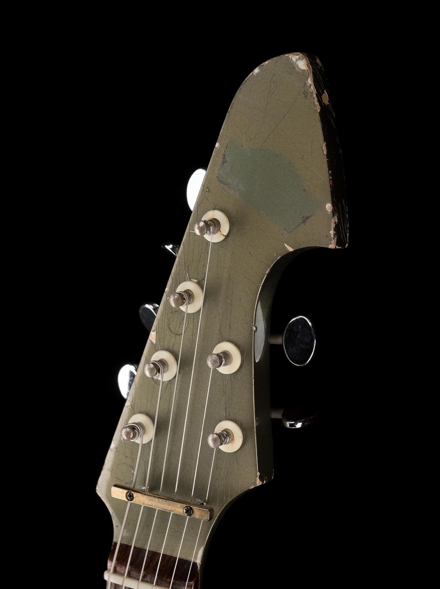 Pre Owned Flip Scipio Custom Guitar with Reverb Springs Owned by Ry Cooder - Image 14