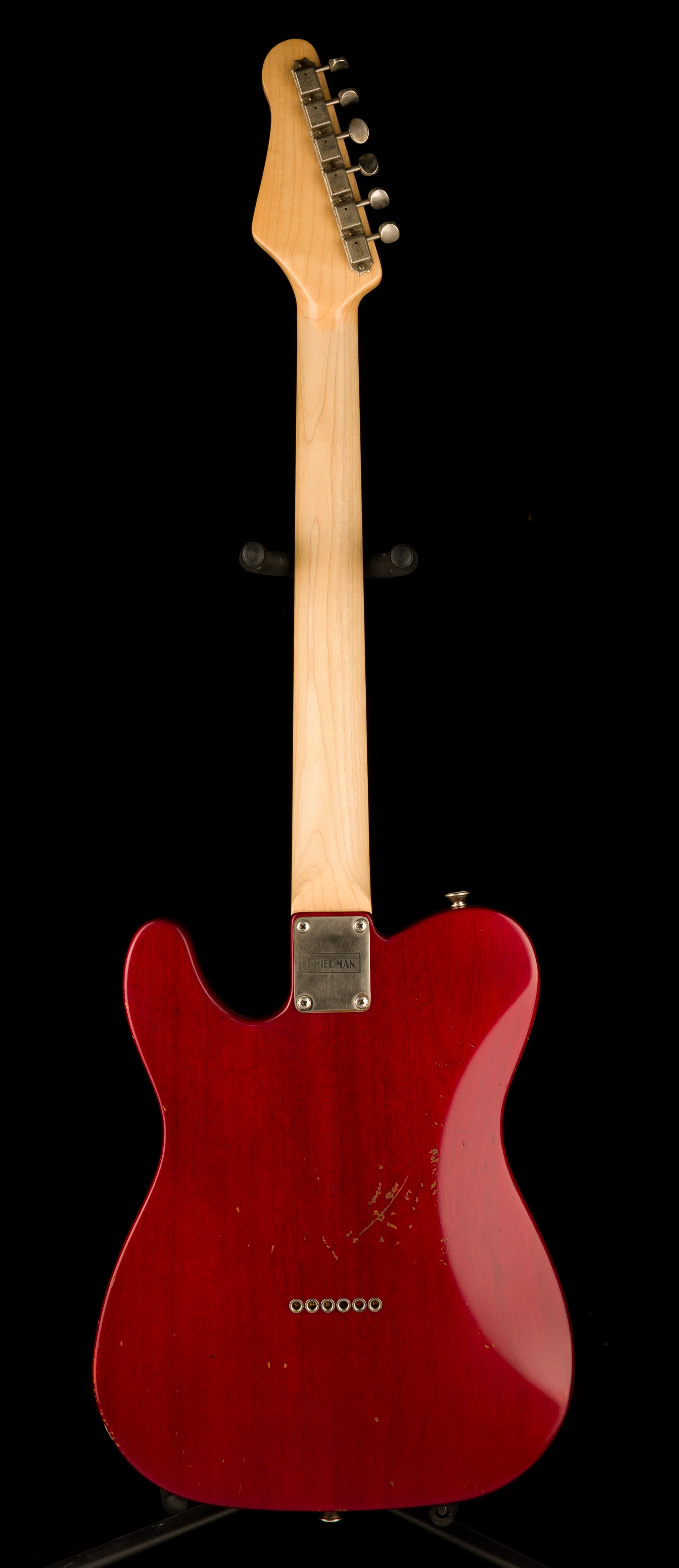 Friedman 2016 Vintage T P-90 Vintage Red Electric Guitar With OHSC - Image 13