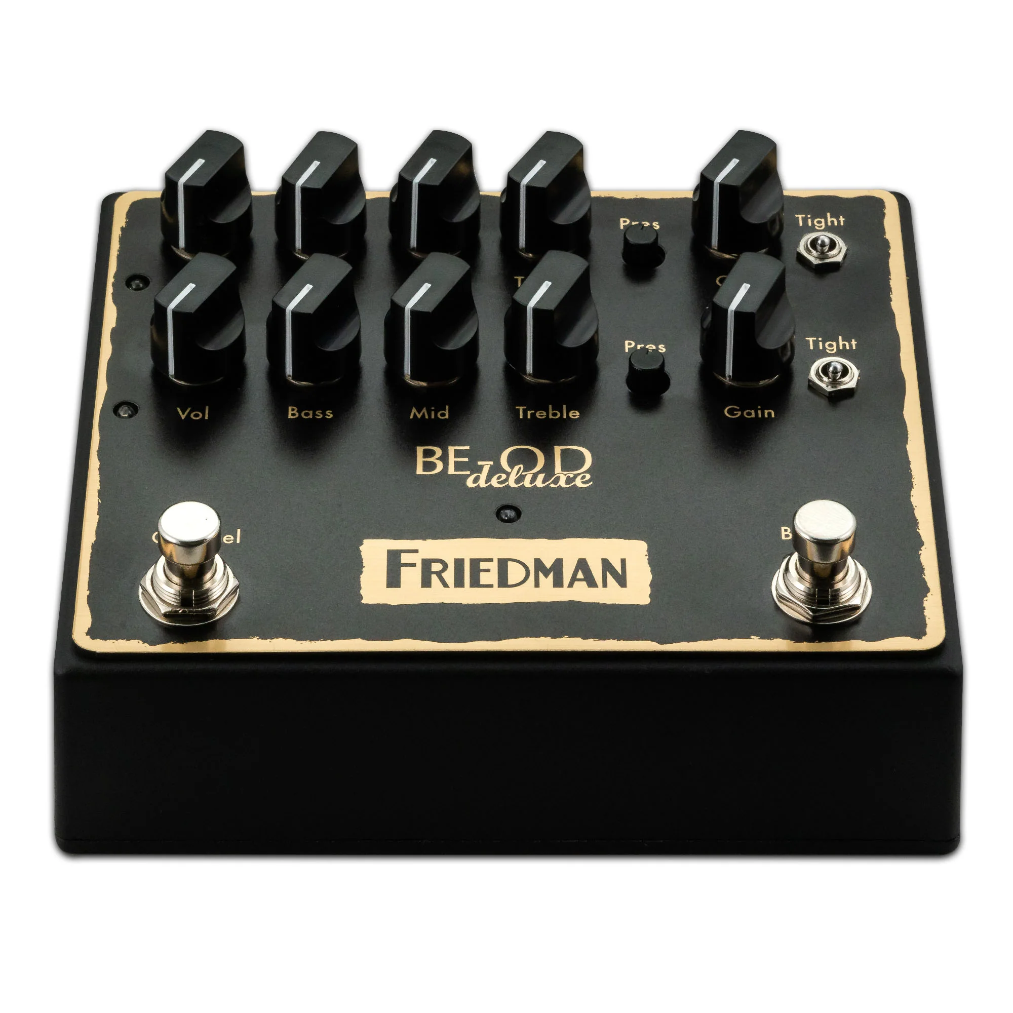 Friedman BE-OD Deluxe Dual Overdrive Guitar Effect Pedal - Image 4