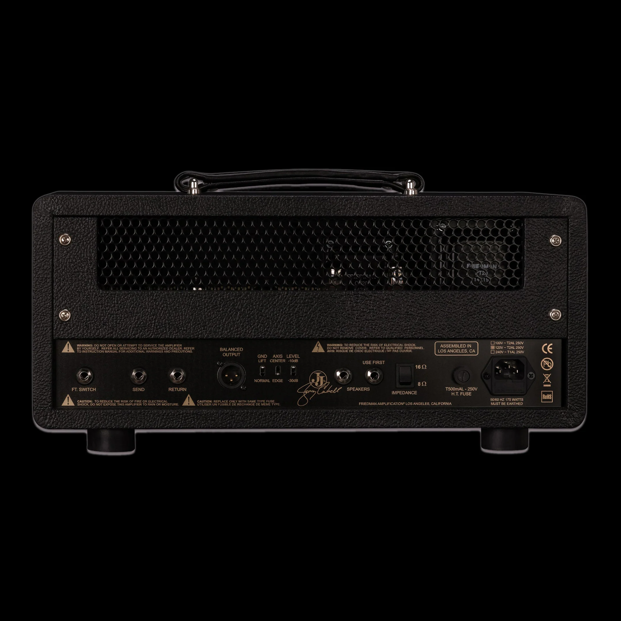 Friedman JJ-JUNIOR Jerry Cantrell Signature 2-channel 20-watt Tube Guitar Amp Head - Image 2