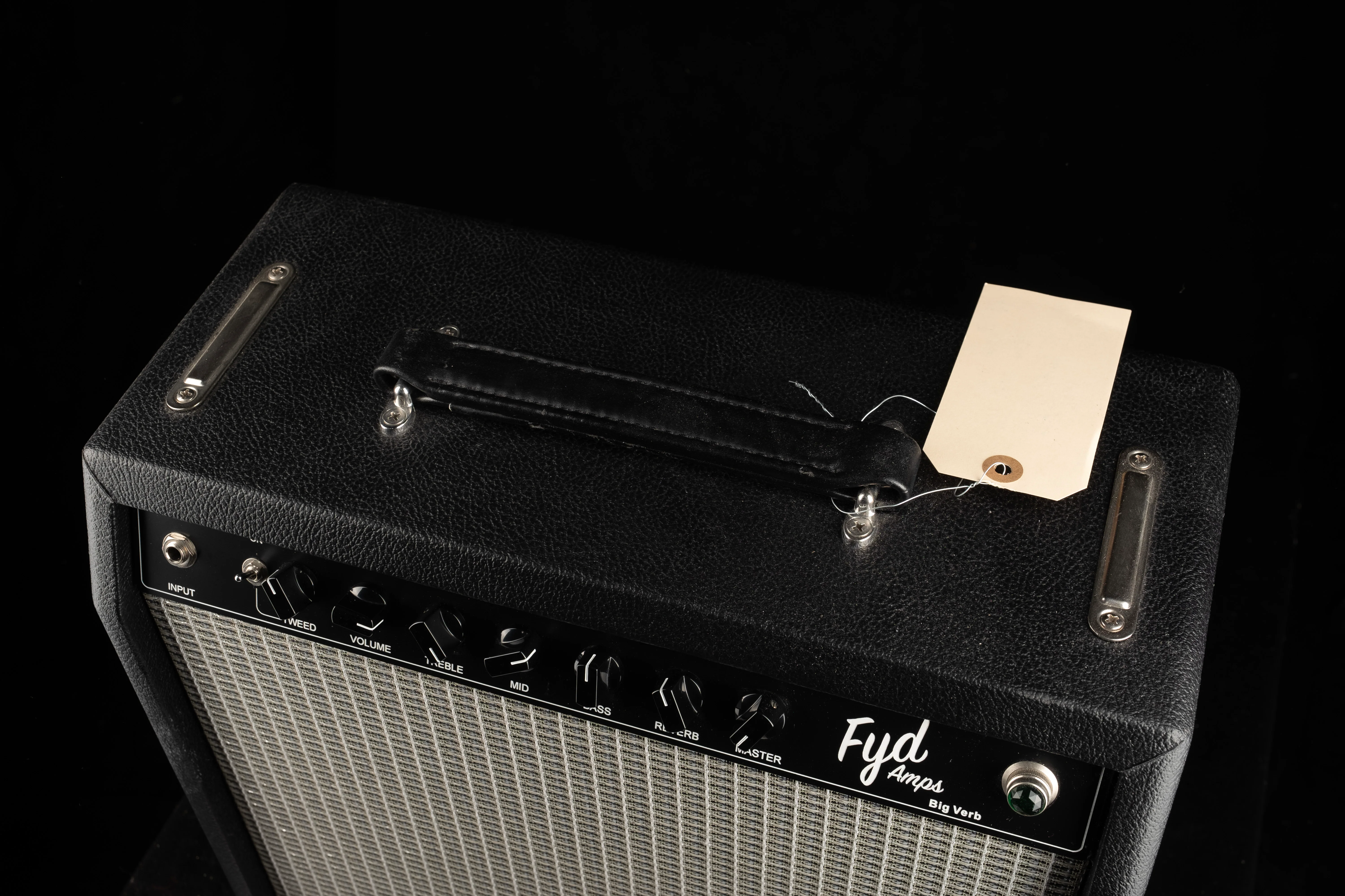 Used Fyd Amps Big Verb Tube 1x10 Combo Amp Black - Image 2