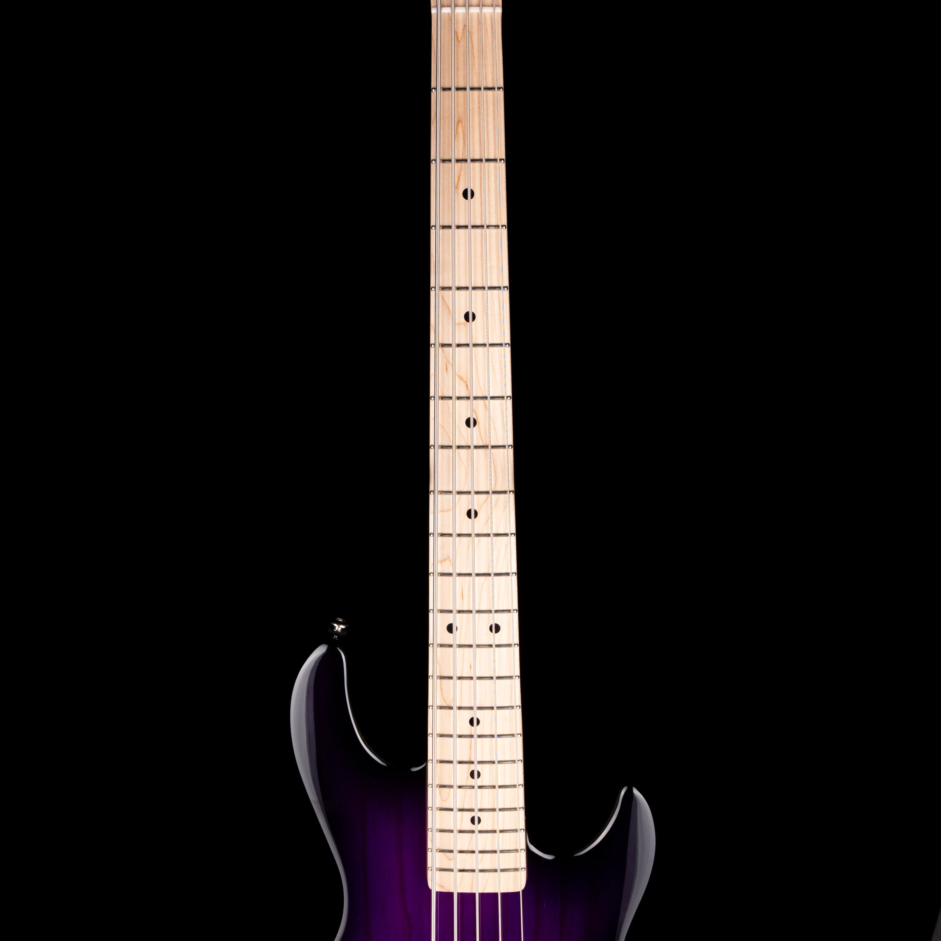 G&L CLF Research Series 750 L-2500 5-String Bass Purple Burst With Gig Bag - Image 7