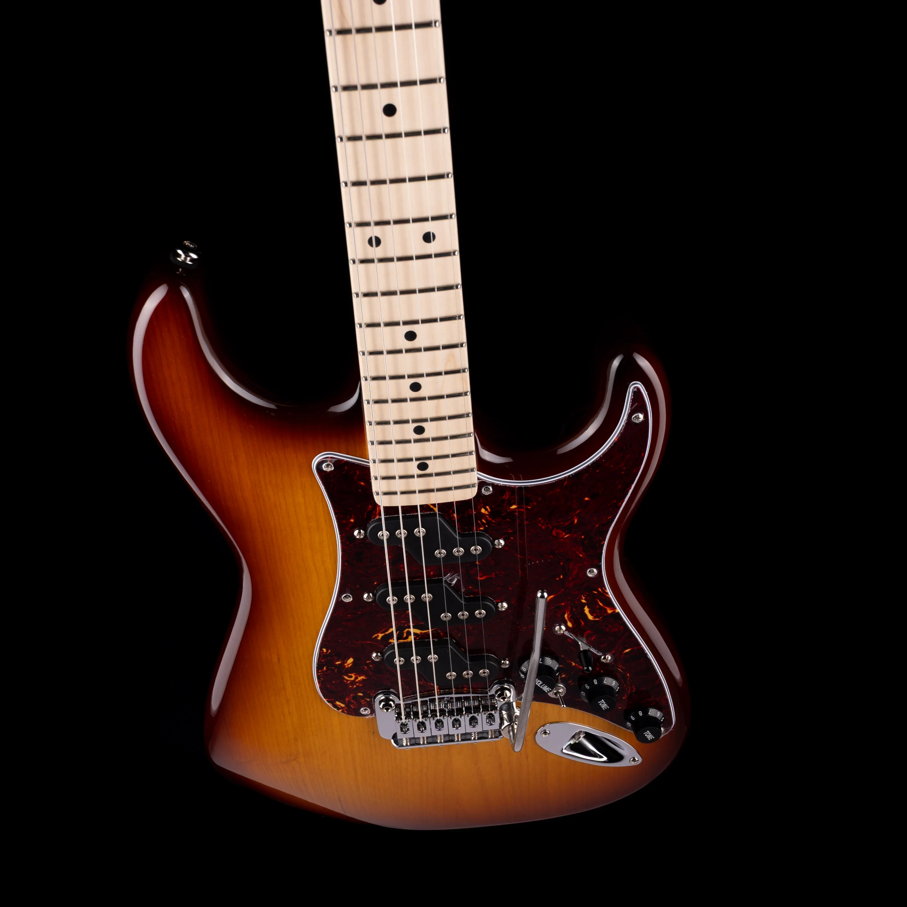 G&L  Fullerton Deluxe Comanche Old School Tobacco With Gig Bag - Image 3