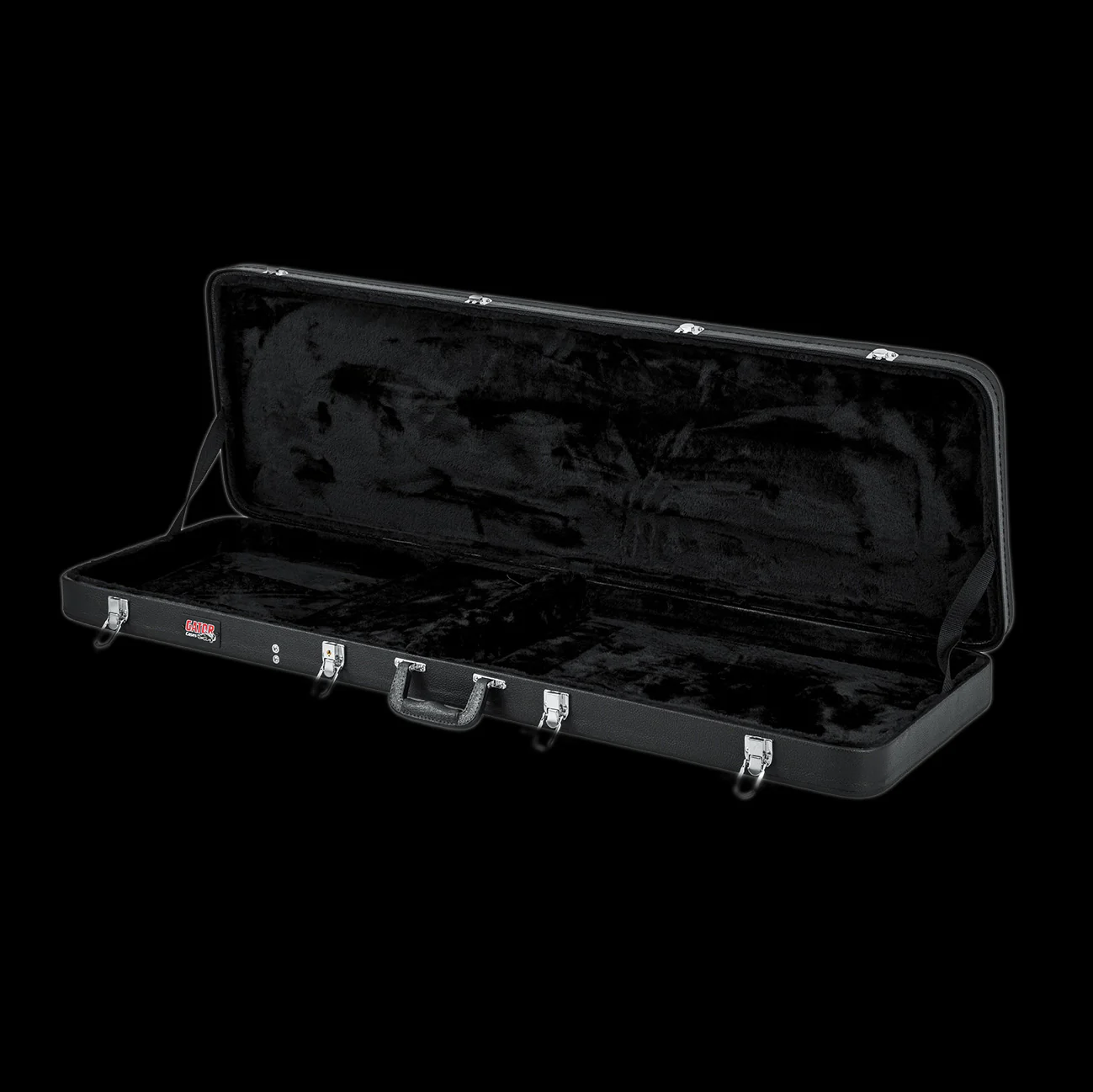 Gator GWE-BASS Bass Guitar Wood Case Economy Wood Case - Image 2