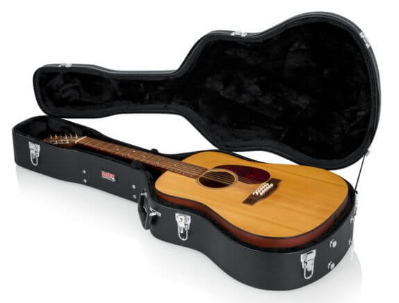 Gator GWE-DREAD 12 12-String Dreadnought Guitar Wood Case Economy Wood Case - Image 2