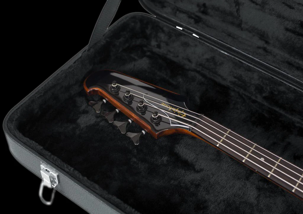 Gator GWE-TBIRD-BASS Thunderbird Bass Guitar Wood Case Economy Wood Case - Image 6