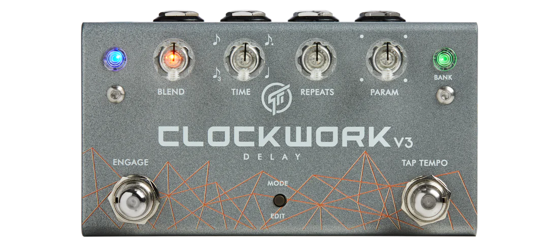 GFI System Clockwork V3 Delay Guitar Effect Pedal