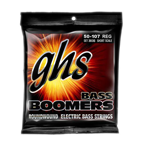 GHS 3035 Bass Boomers Short Scale Regular Electric Bass Strings
