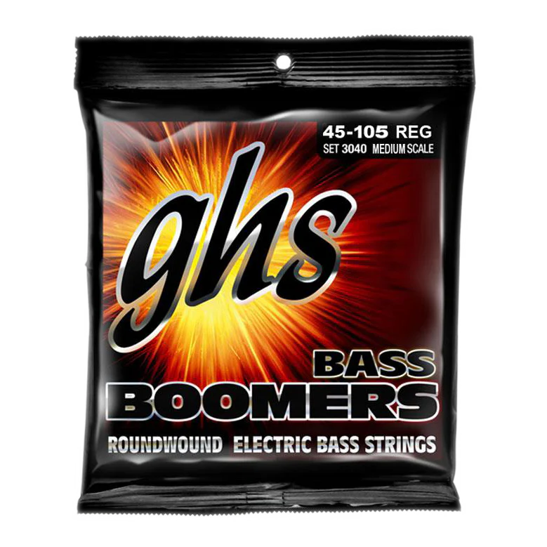 GHS 3040 Bass Boomers Medium Scale Regular Electric Bass Strings
