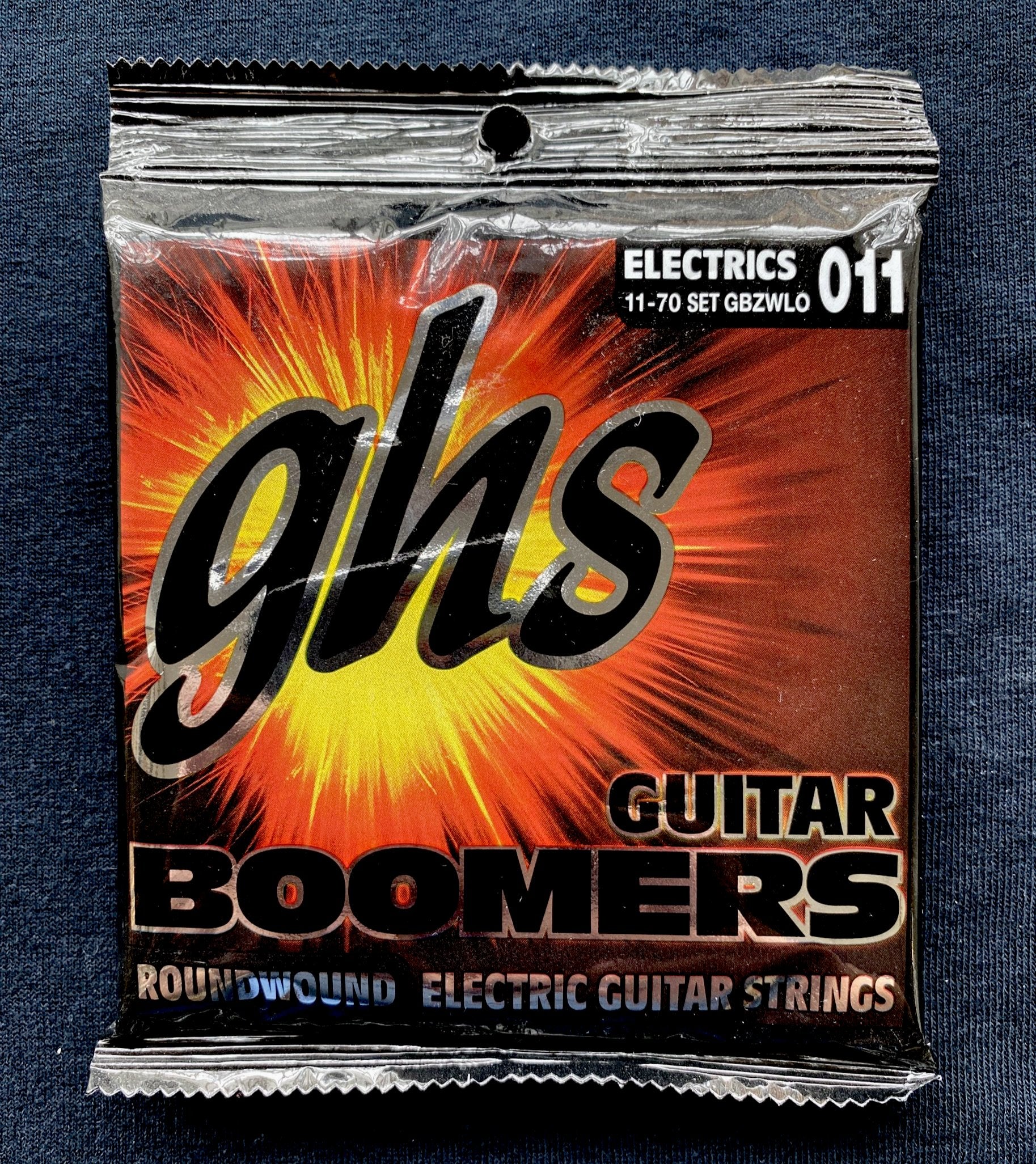 GHS GBZWLO Boomers HeavyweightSet 11-70 Electric Guitar Strings