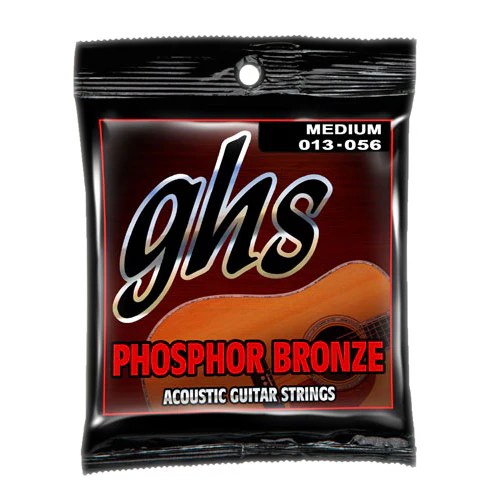 GHS S335 Phosphor Bronze Medium 13-56 Acoustic Guitar Strings