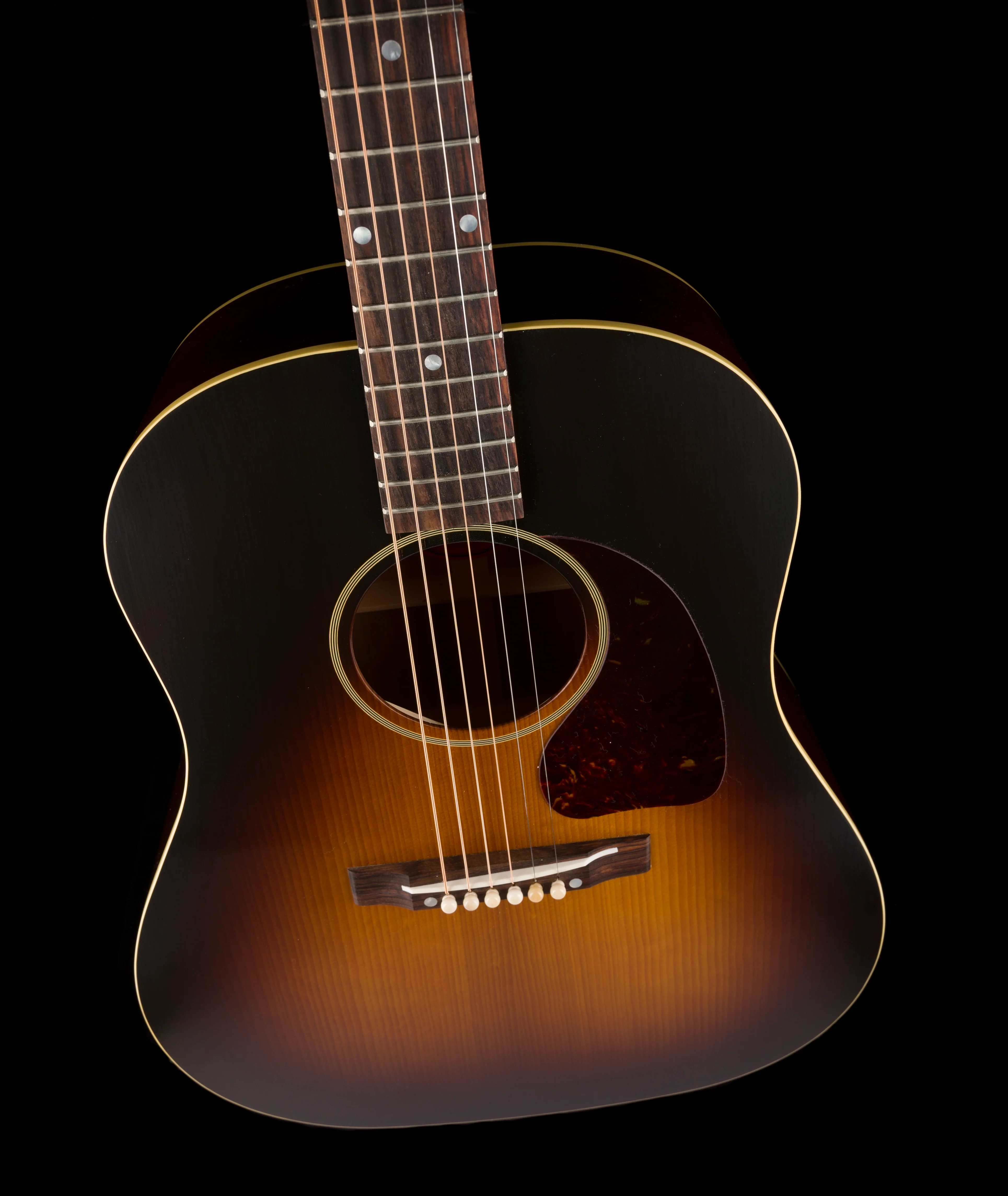 Gibson 1942 Banner J-45 Vintage Sunburst With Case - Image 5