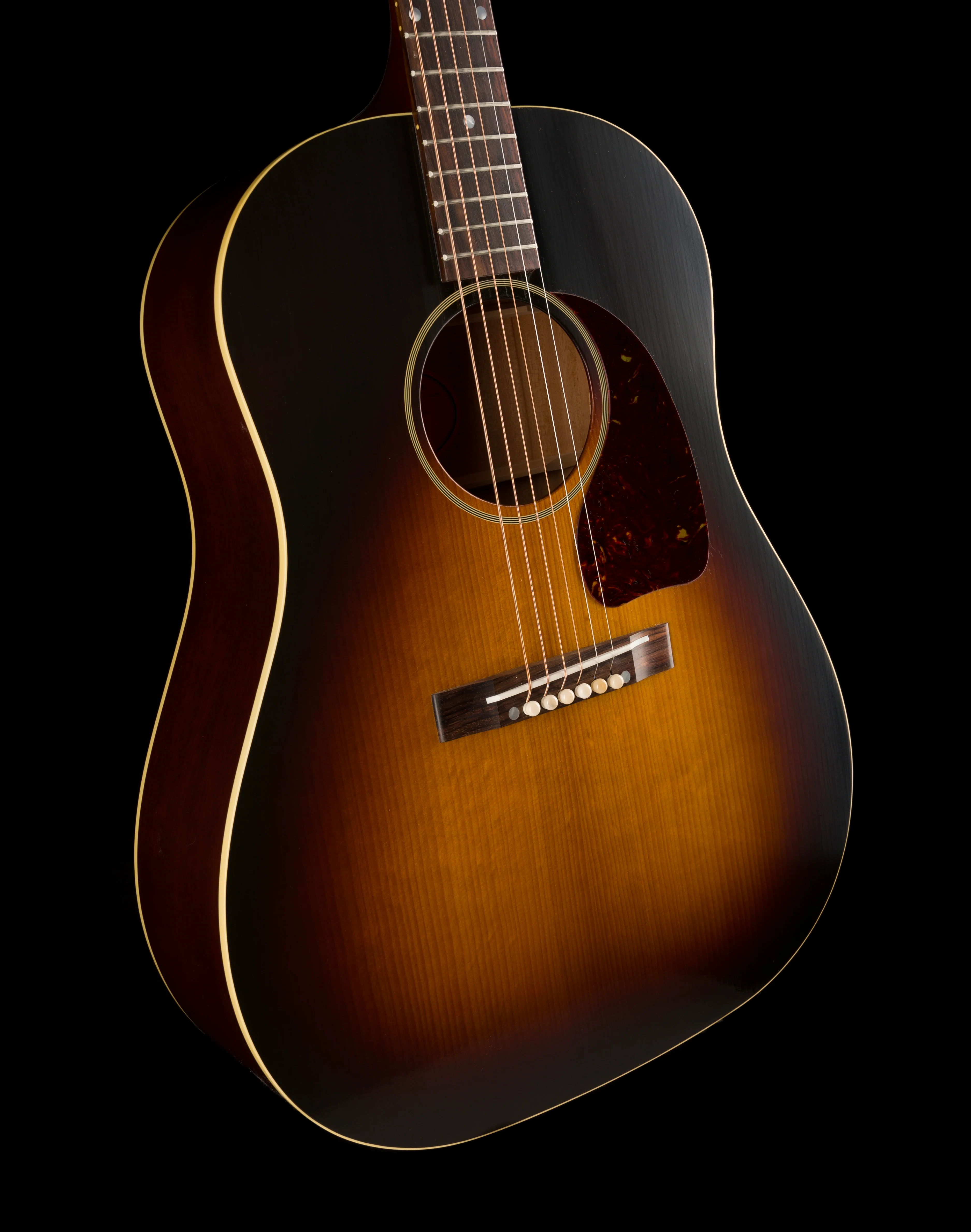 Gibson 1942 Banner J-45 Vintage Sunburst With Case - Image 9
