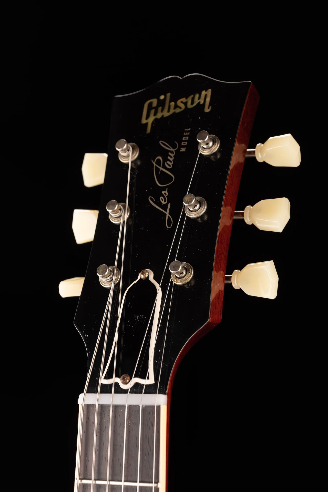 Gibson Custom Shop 1958 Les Paul Standard Reissue VOS Bourbon Burst Electric Guitar With Case - Image 12