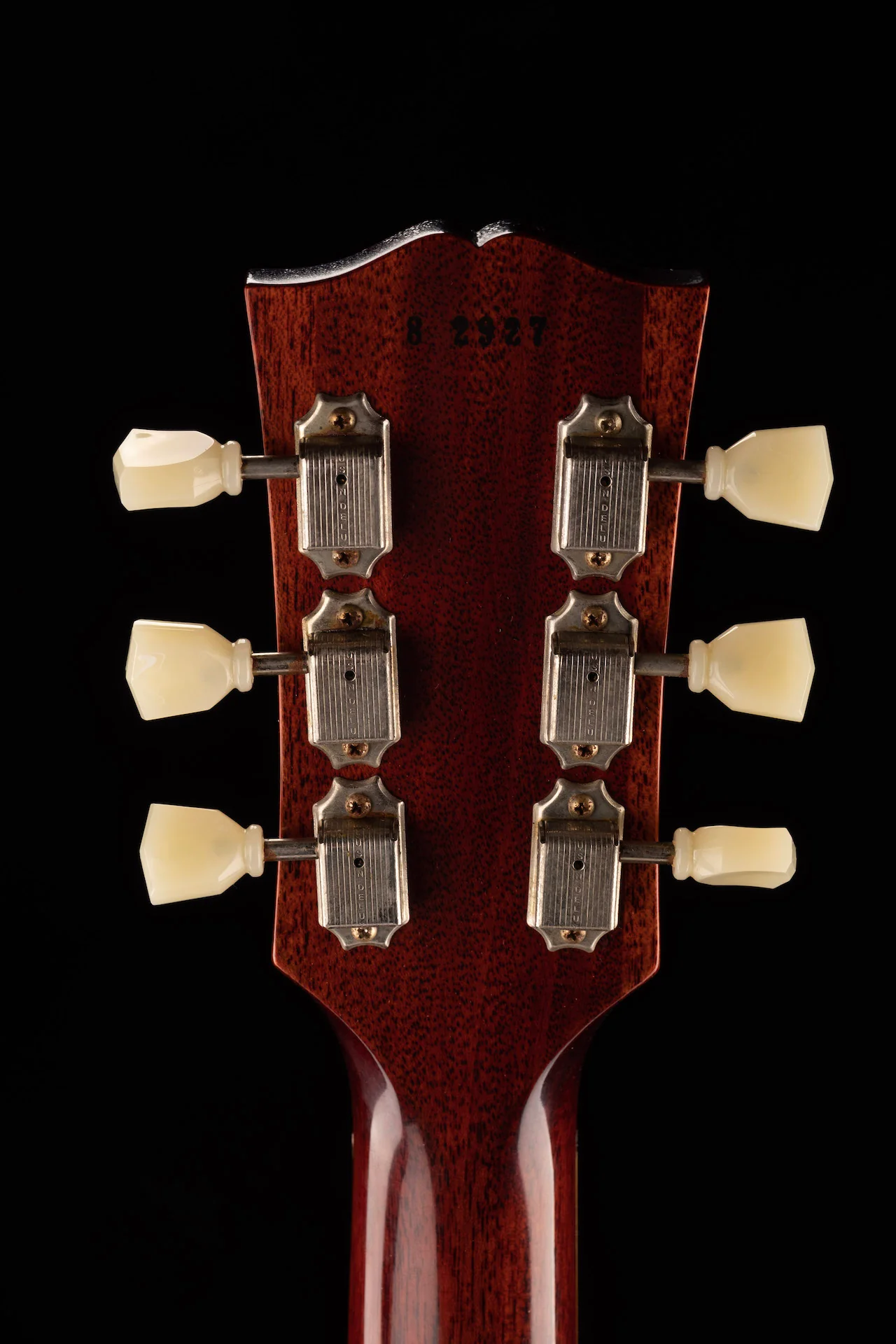 Gibson Custom Shop 1958 Les Paul Standard Reissue VOS Bourbon Burst Electric Guitar With Case - Image 17