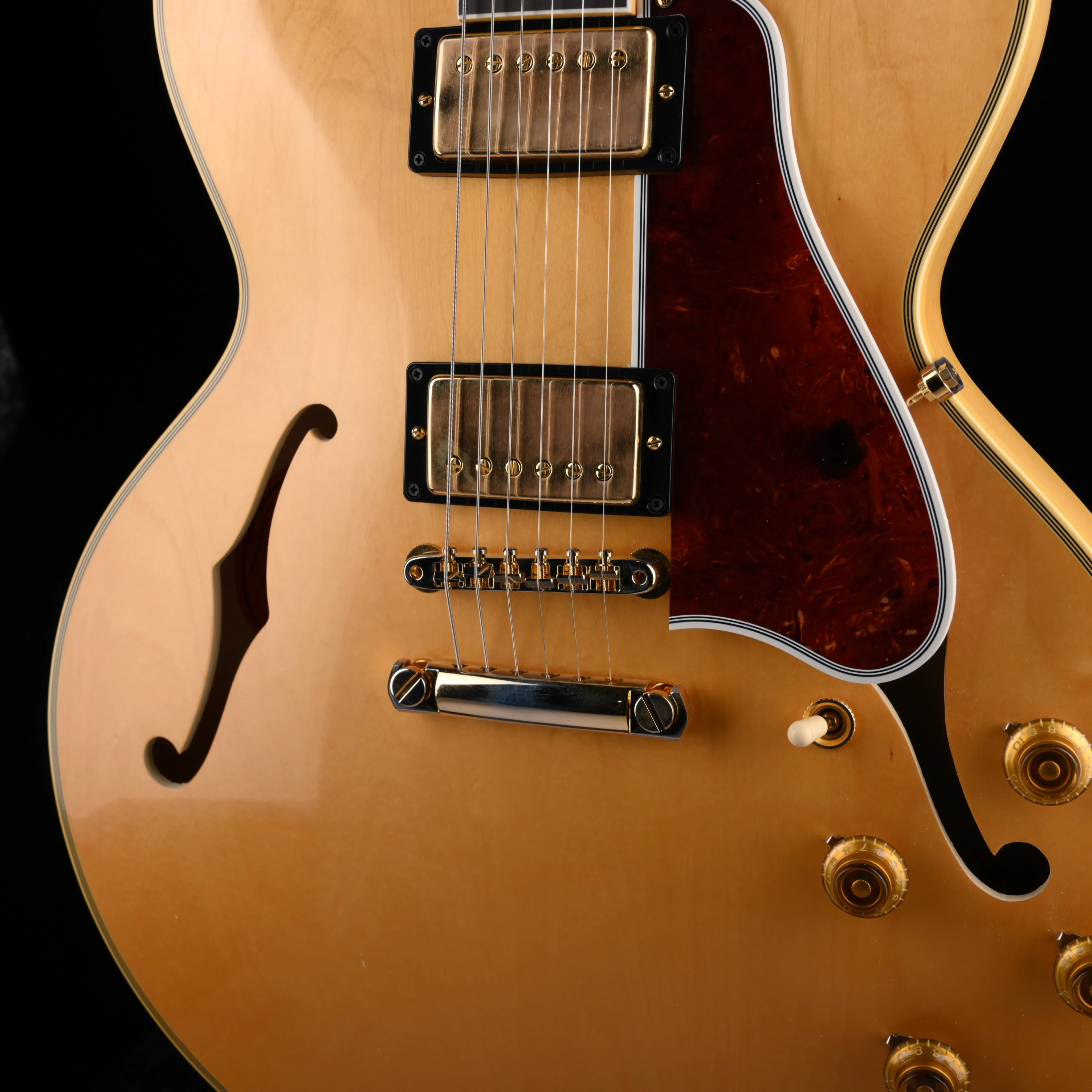 Gibson Custom Shop 1959 ES-355 Reissue VOS Vintage Natural with Case - Image 4