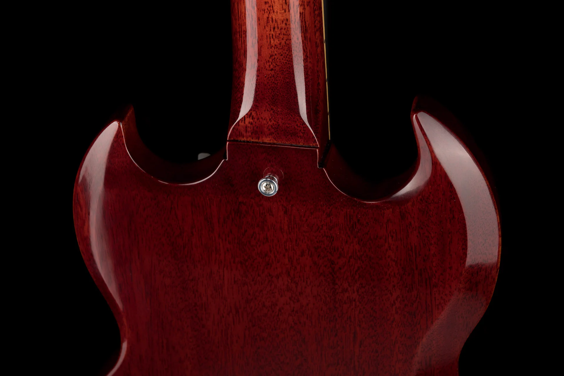Gibson Custom Shop 1964 SG Standard Reissue With Maestro Vibrola VOS Cherry Red Electric Guitar With Case - Image 12