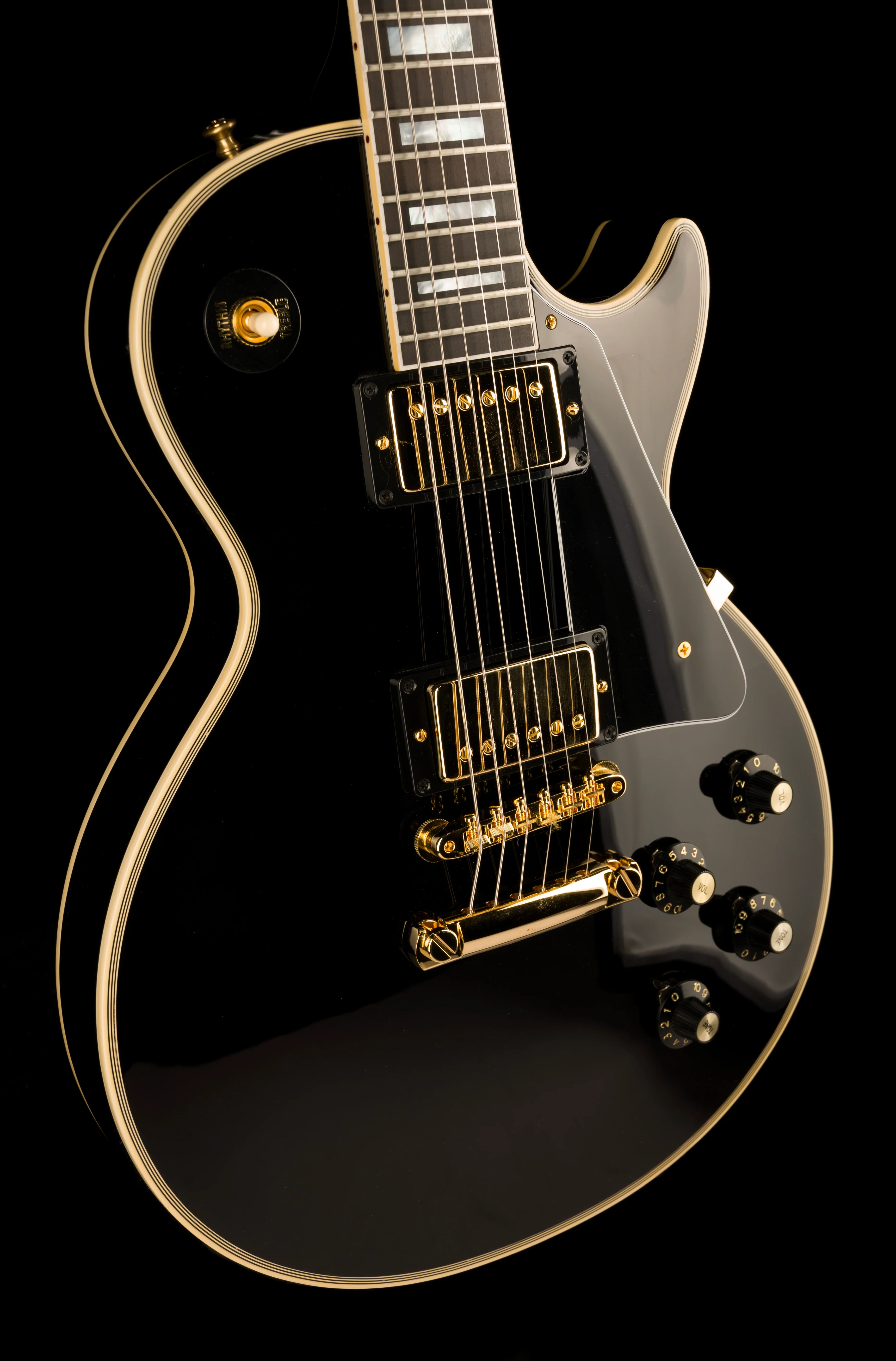 Gibson Custom Shop 1968 Les Paul Custom Reissue Gloss Ebony With Case - Image 10