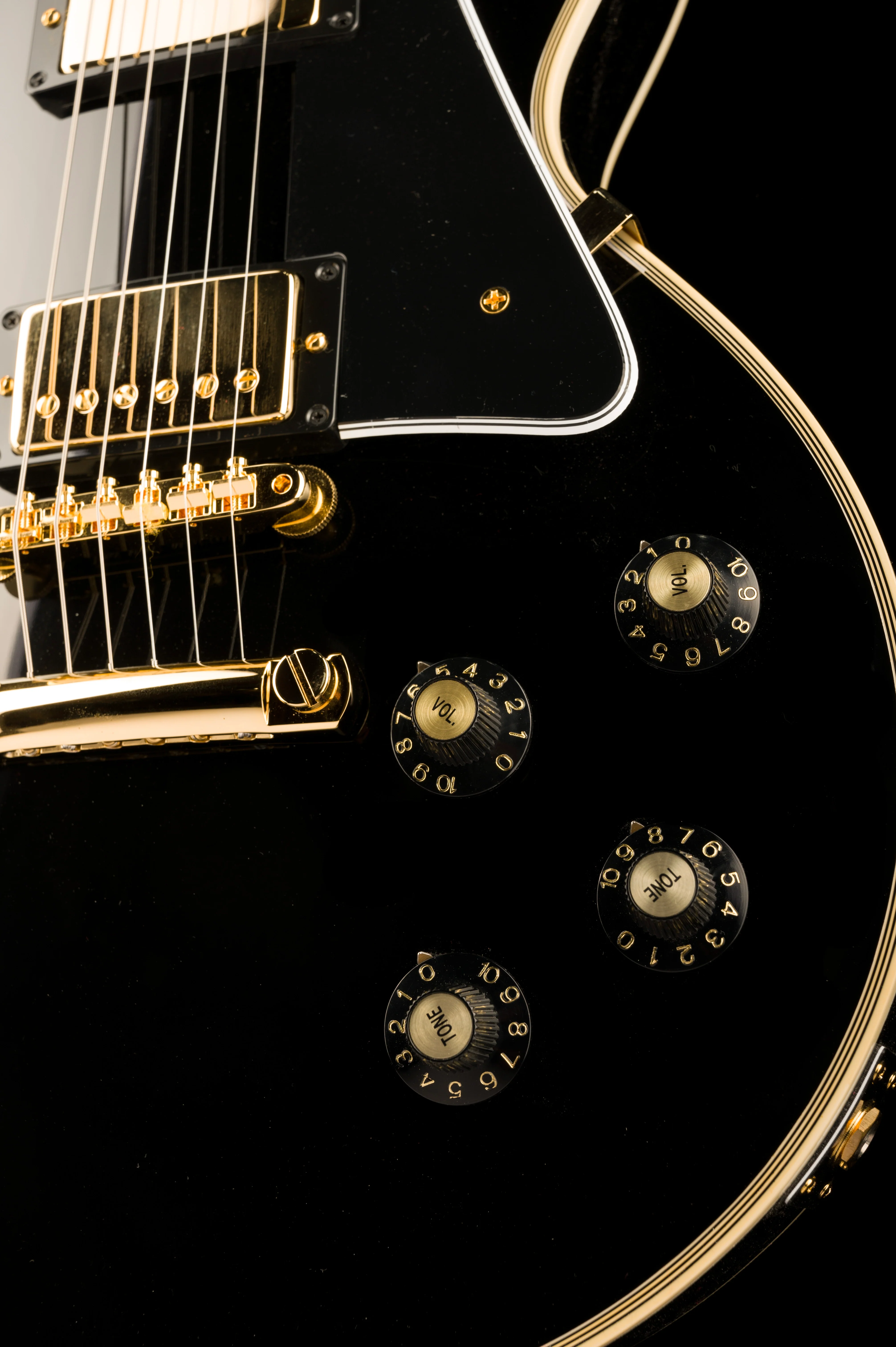 Gibson Custom Shop 1968 Les Paul Custom Reissue Gloss Ebony With Case - Image 8