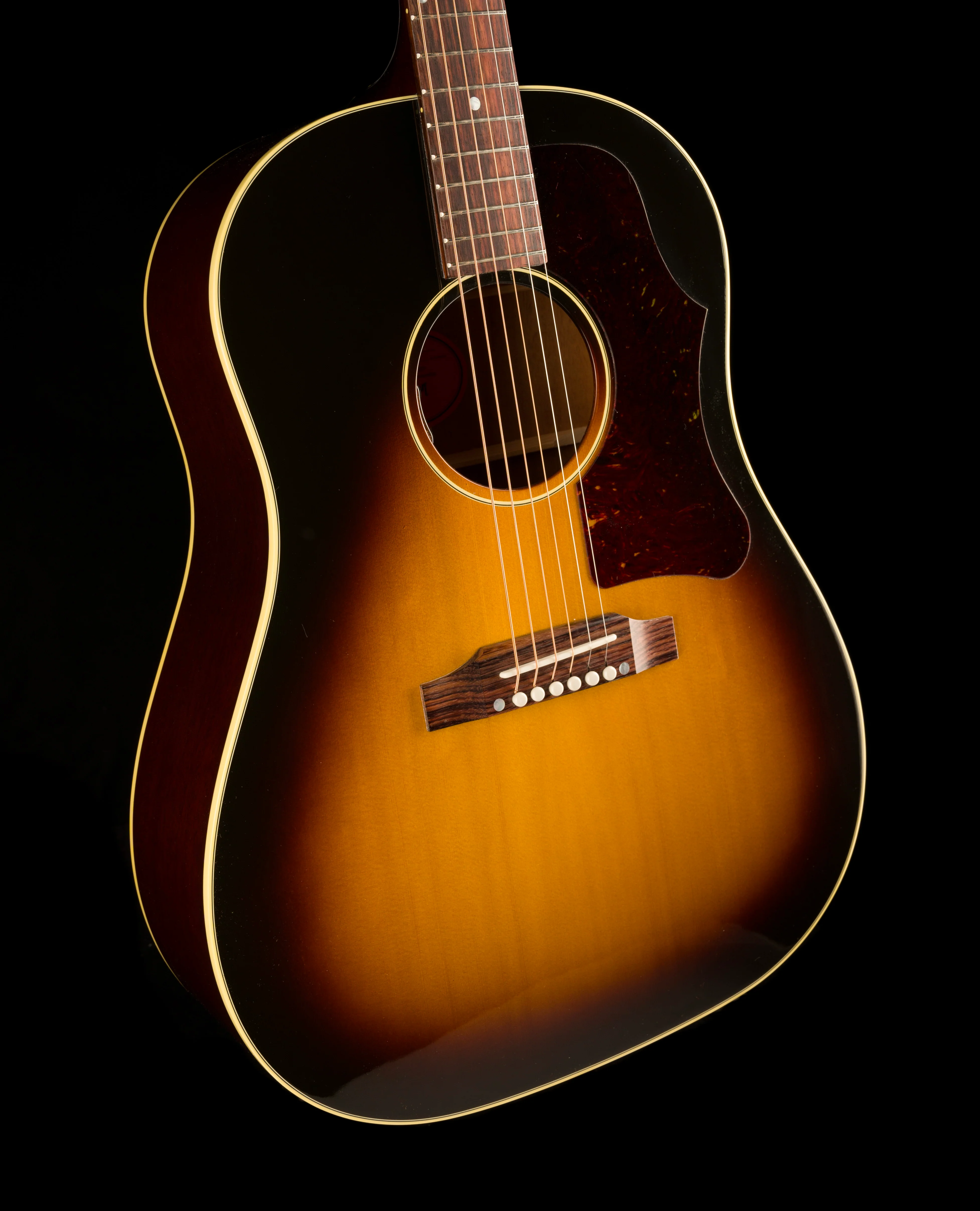 Gibson 50s J-45 Original Vintage Sunburst Acoustic Electric Guitar with Case - Image 10