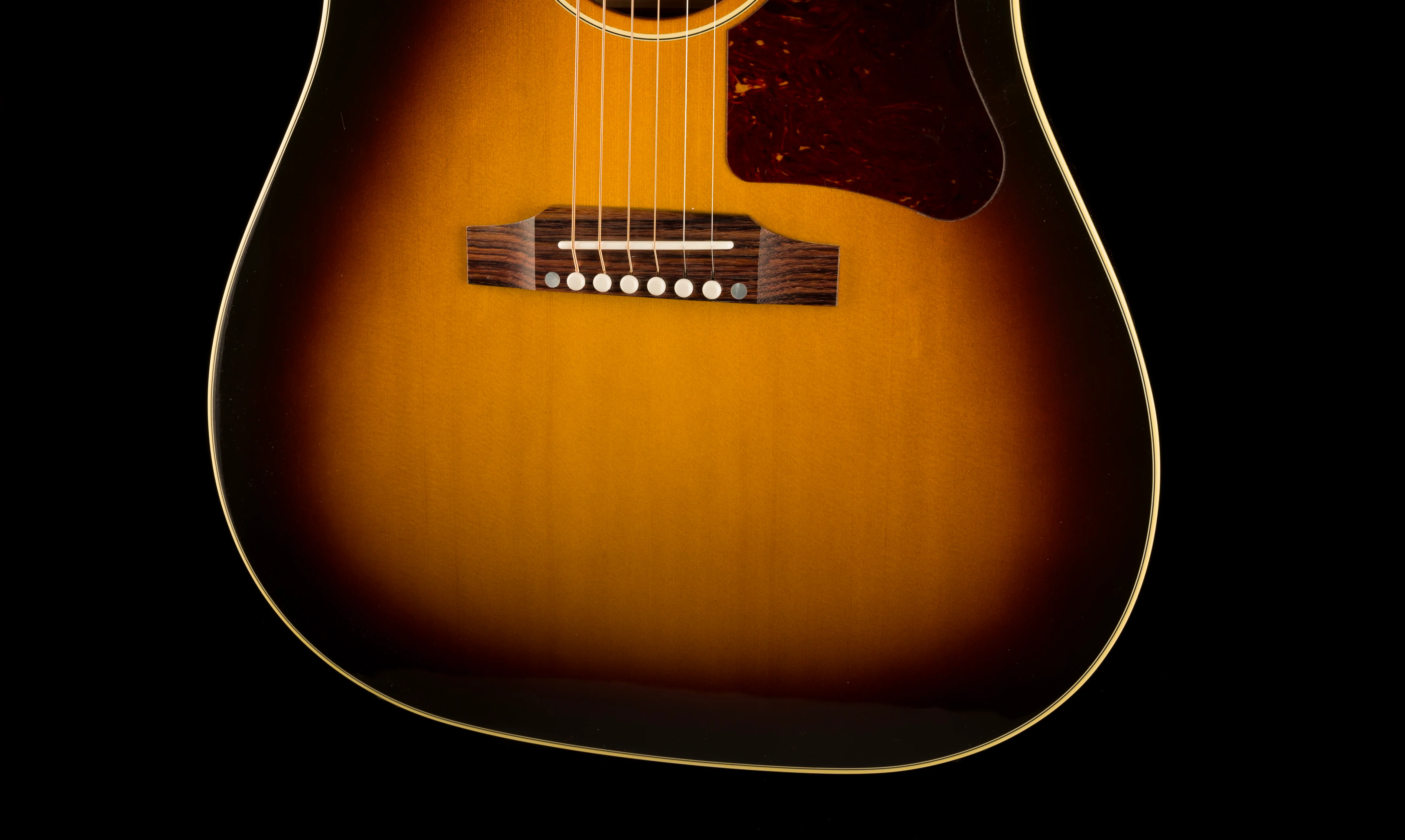 Gibson 50s J-45 Original Vintage Sunburst Acoustic Electric Guitar with Case - Image 6