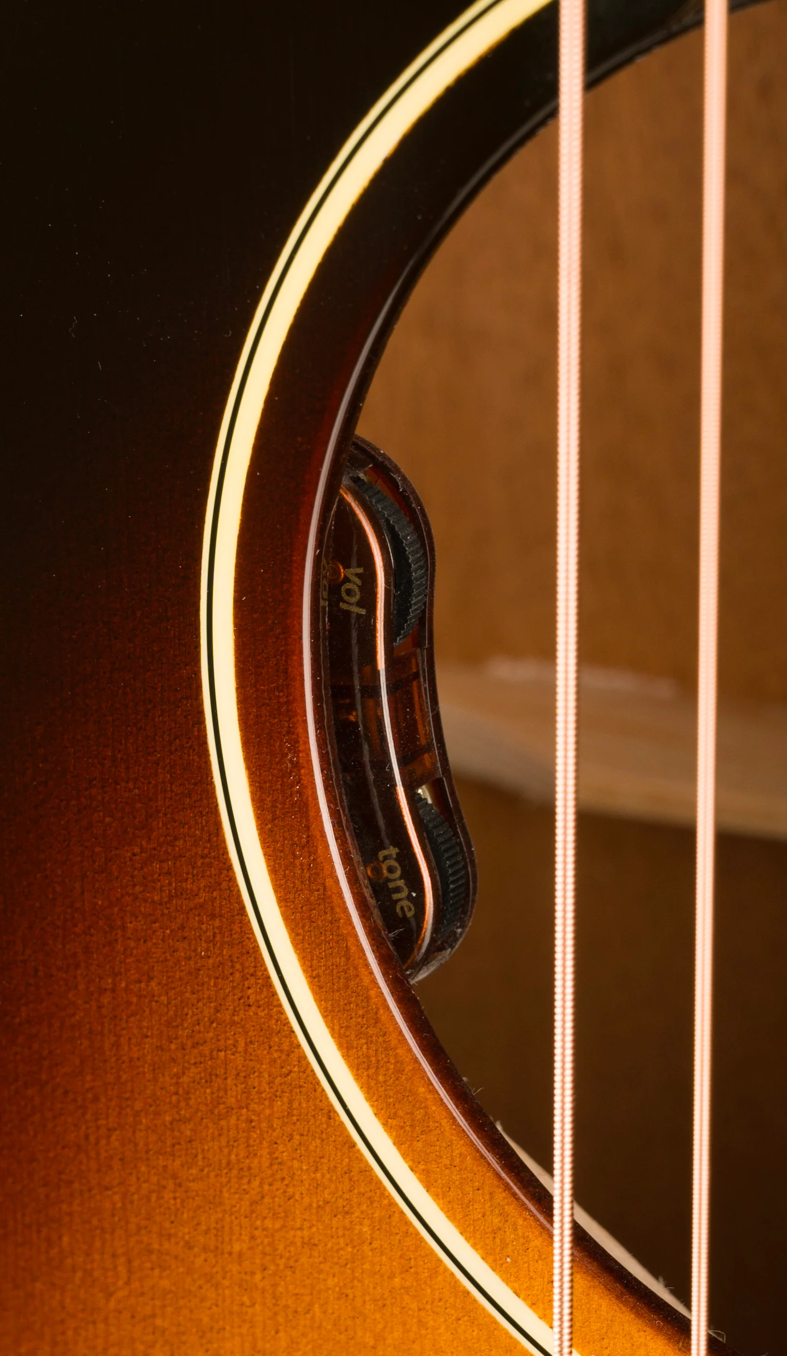 Gibson 50s J-45 Original Vintage Sunburst Acoustic Electric Guitar with Case - Image 8