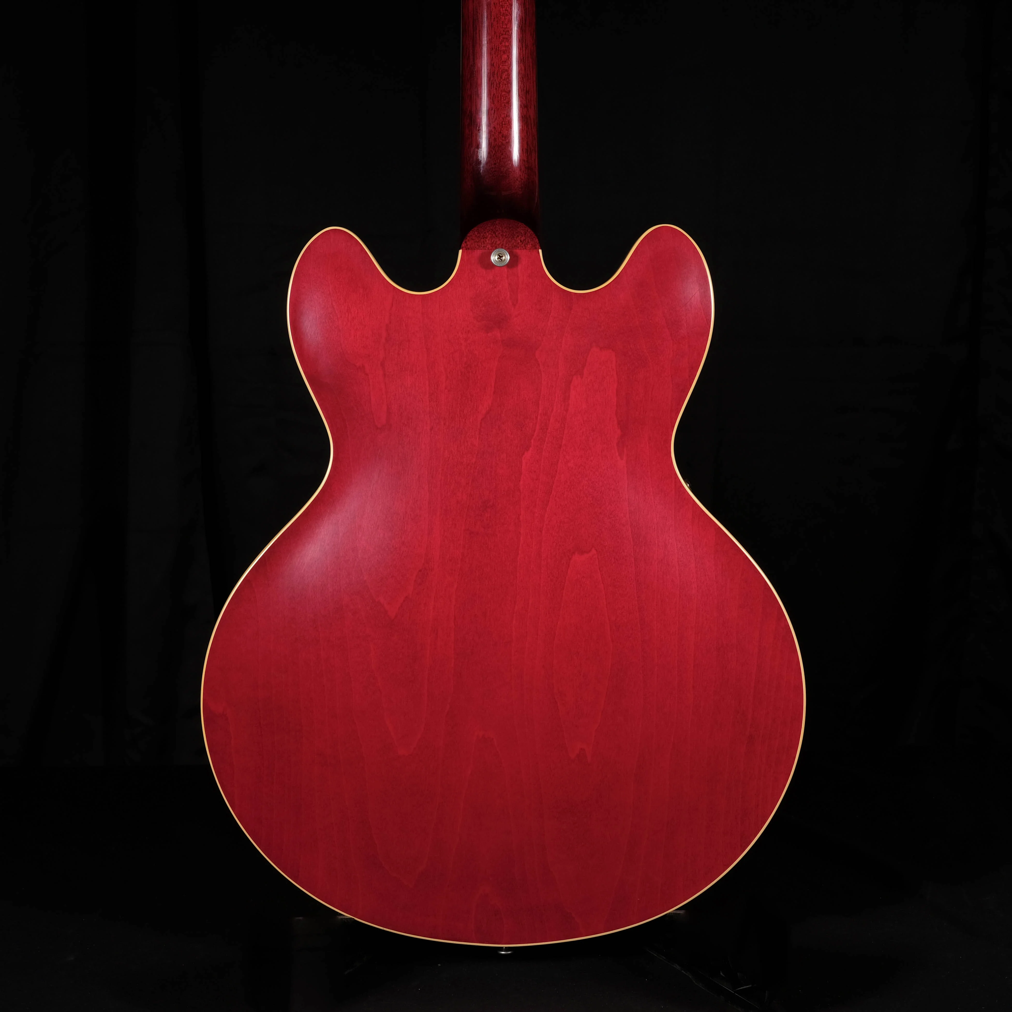 Pre Owned '15 Gibson Memphis '63 Reissue Block Inlay ES-335TDC Left Handed Cherry OHSC - Image 8