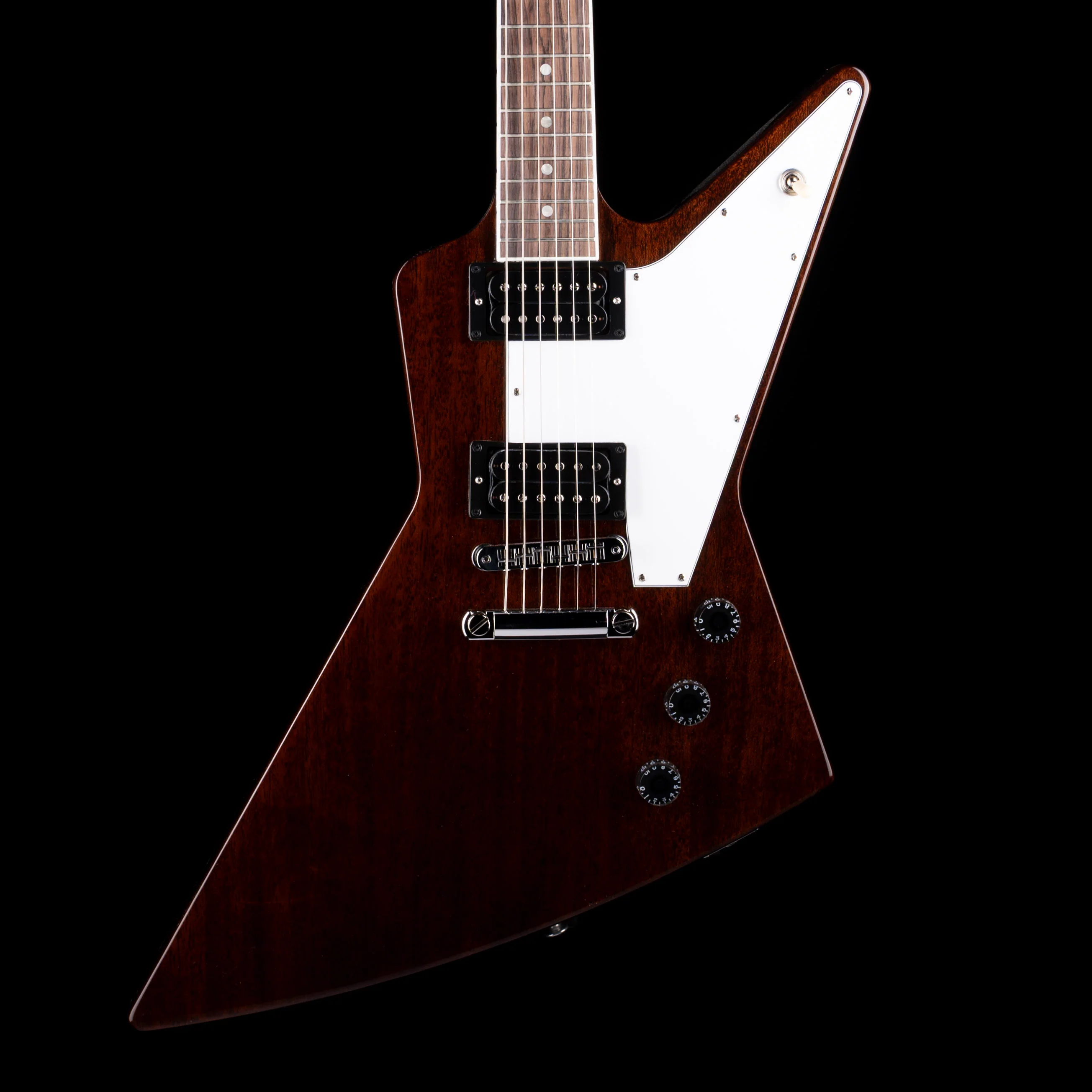 Gibson 70s Explorer Dark Walnut Guitar with Case