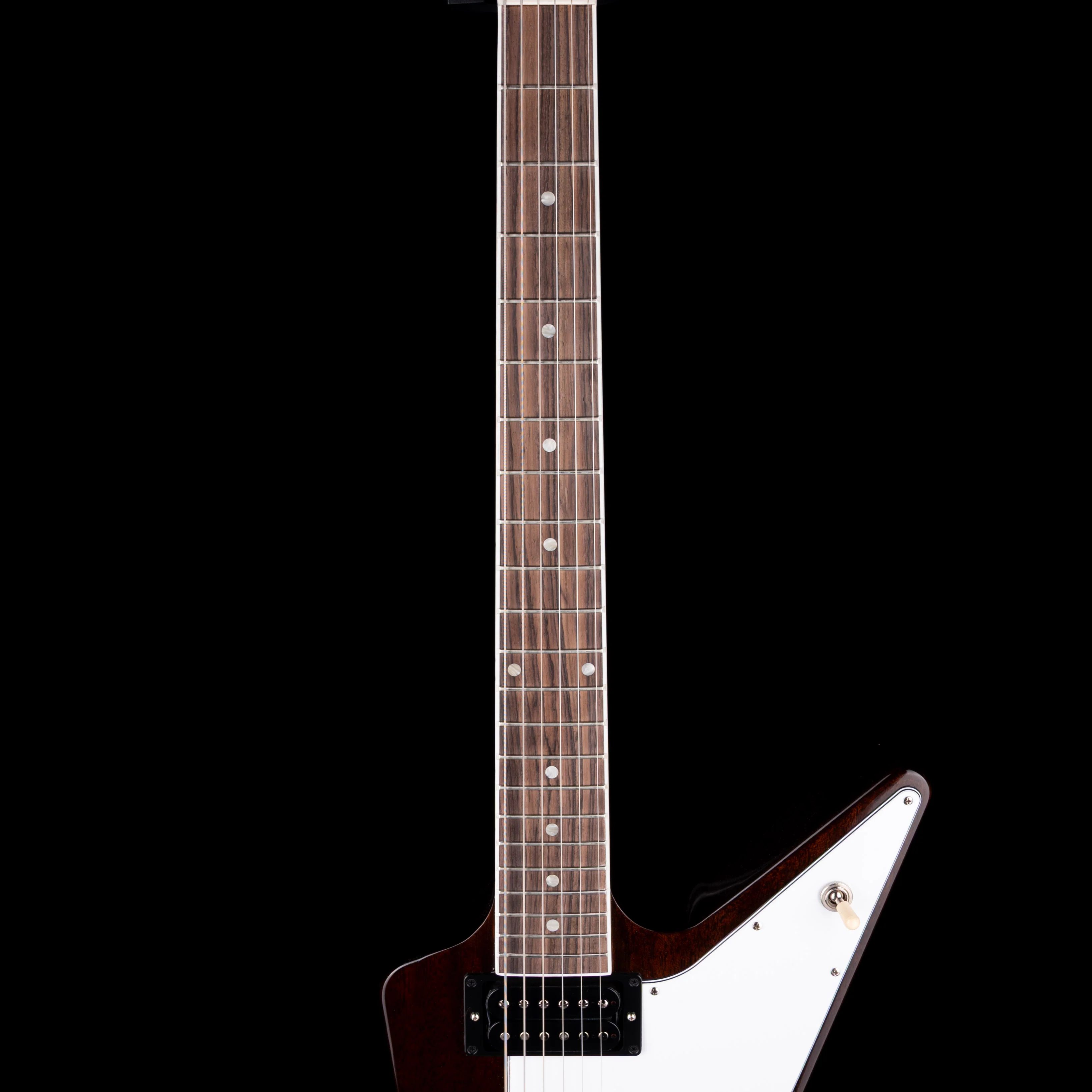 Gibson 70s Explorer Dark Walnut Guitar with Case - Image 7