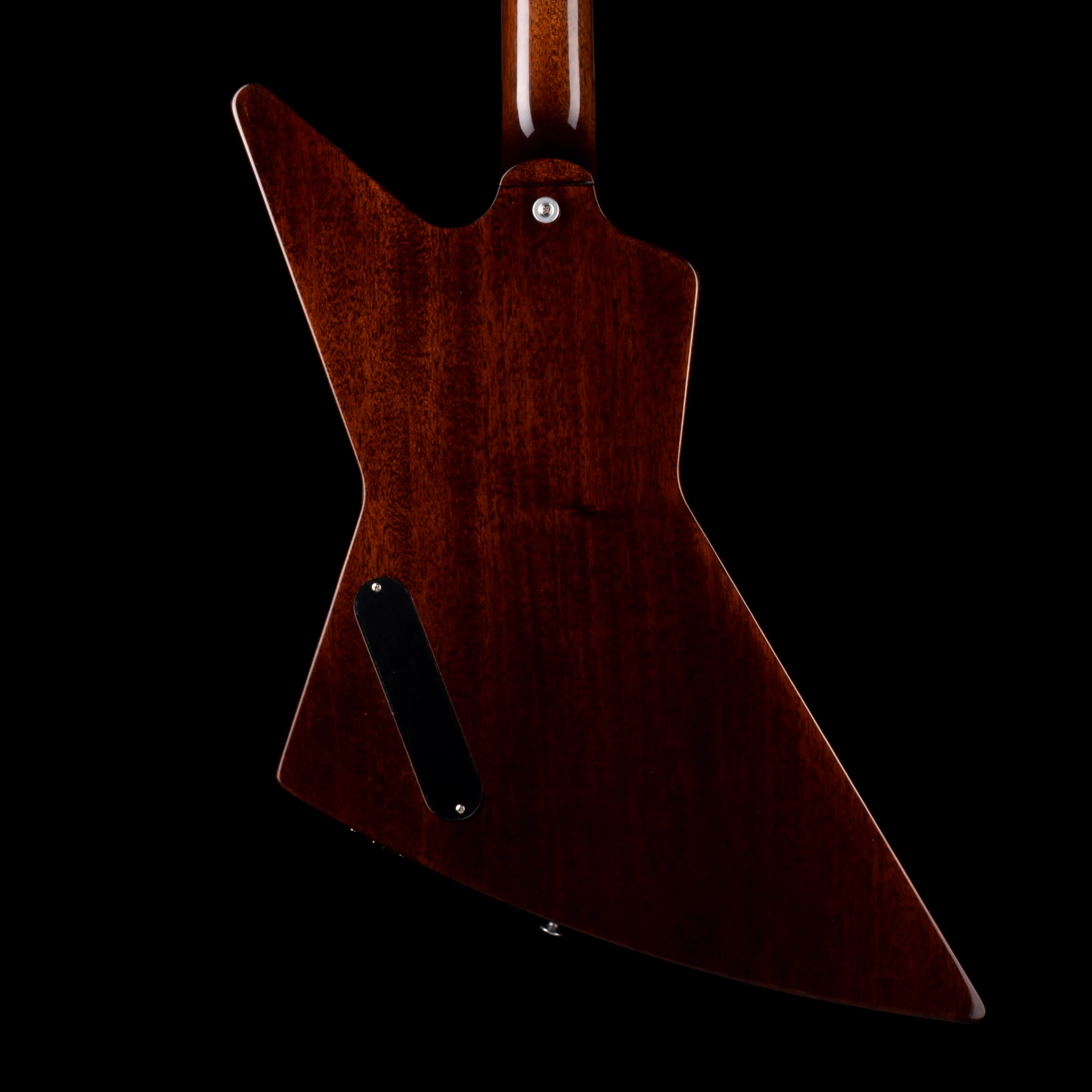 Gibson 70s Explorer Dark Walnut Guitar with Case - Image 8