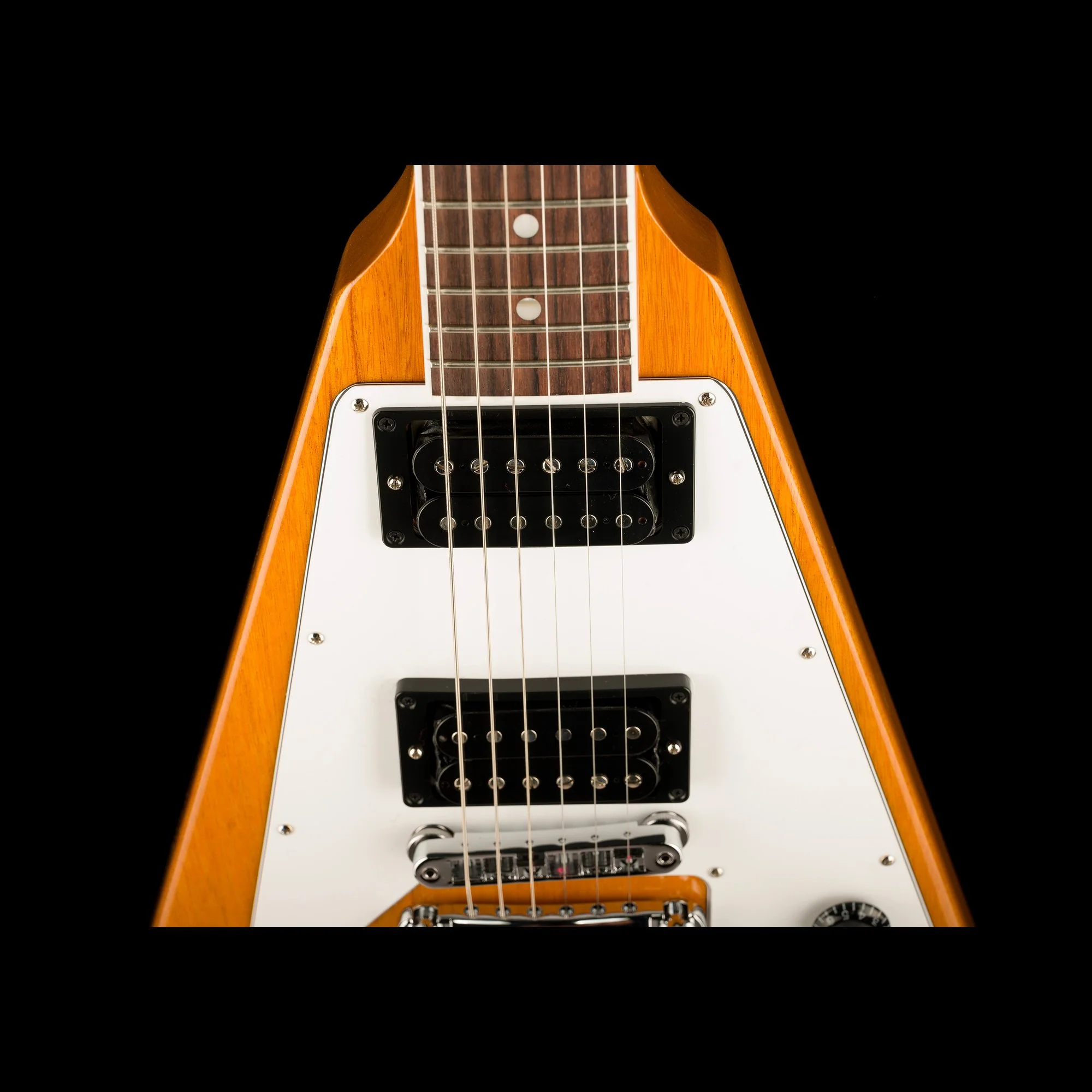 Gibson 70s Flying V Antique Natural with Case - Image 3