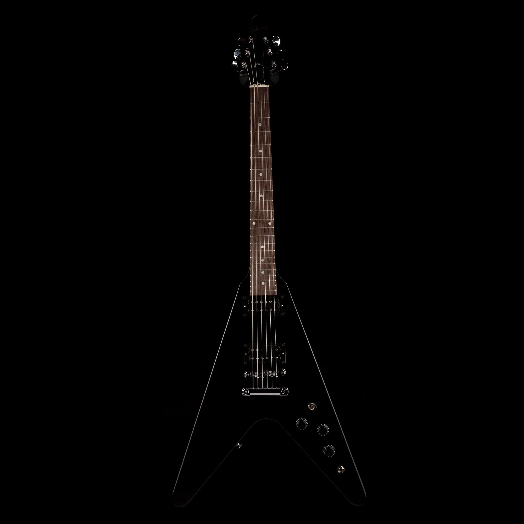 Gibson 80s Flying V Ebony with Case - Image 2