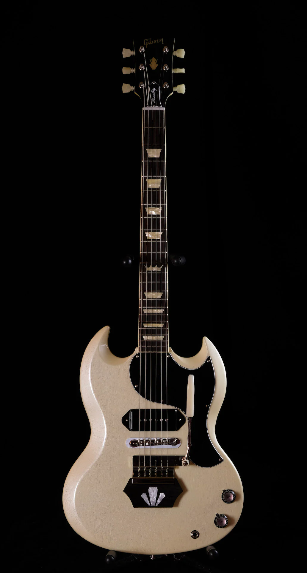 Gibson Brian Ray '62 SG Junior White Fox Electric Guitar With Case - Image 2