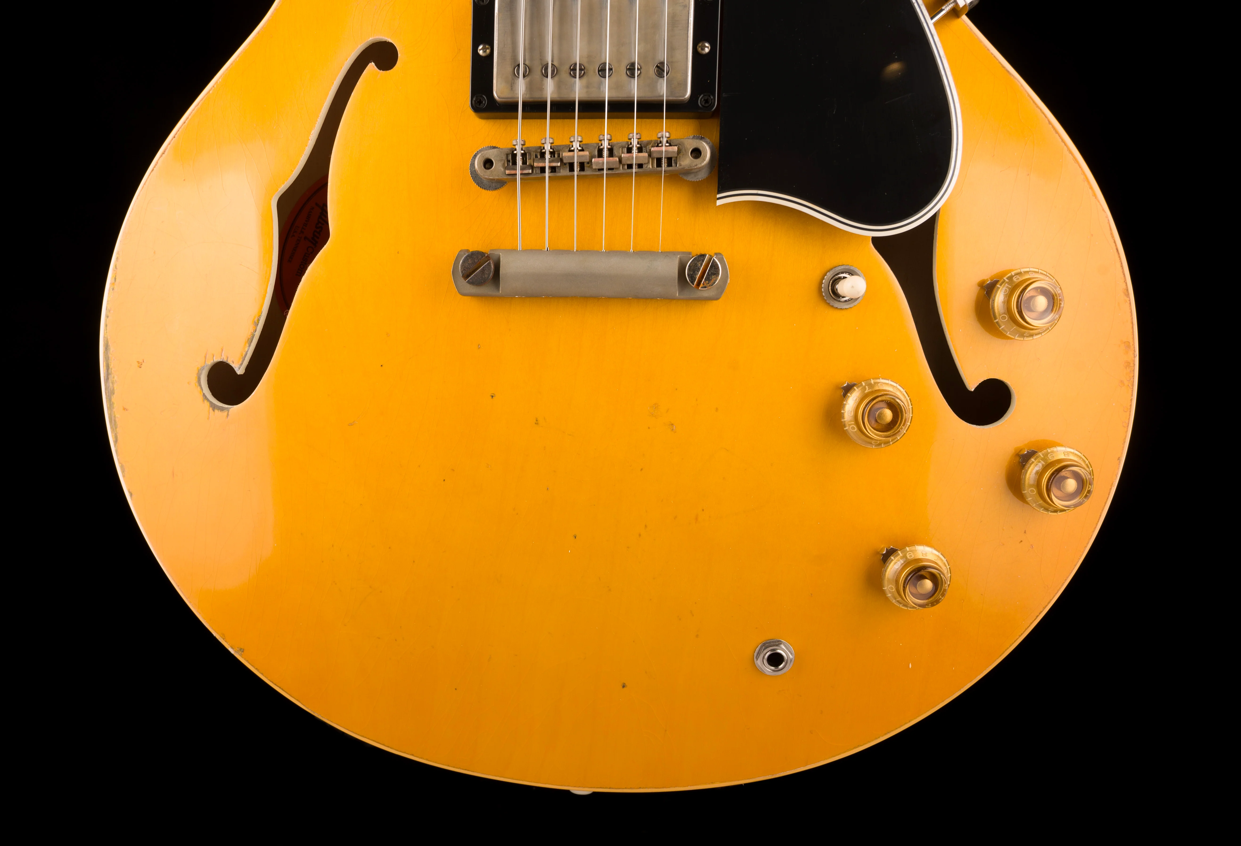 Gibson Custom Limited Edition 1958 ES-335 Murphy Lab Heavy Aged  Dirty Blonde With Case - Image 5