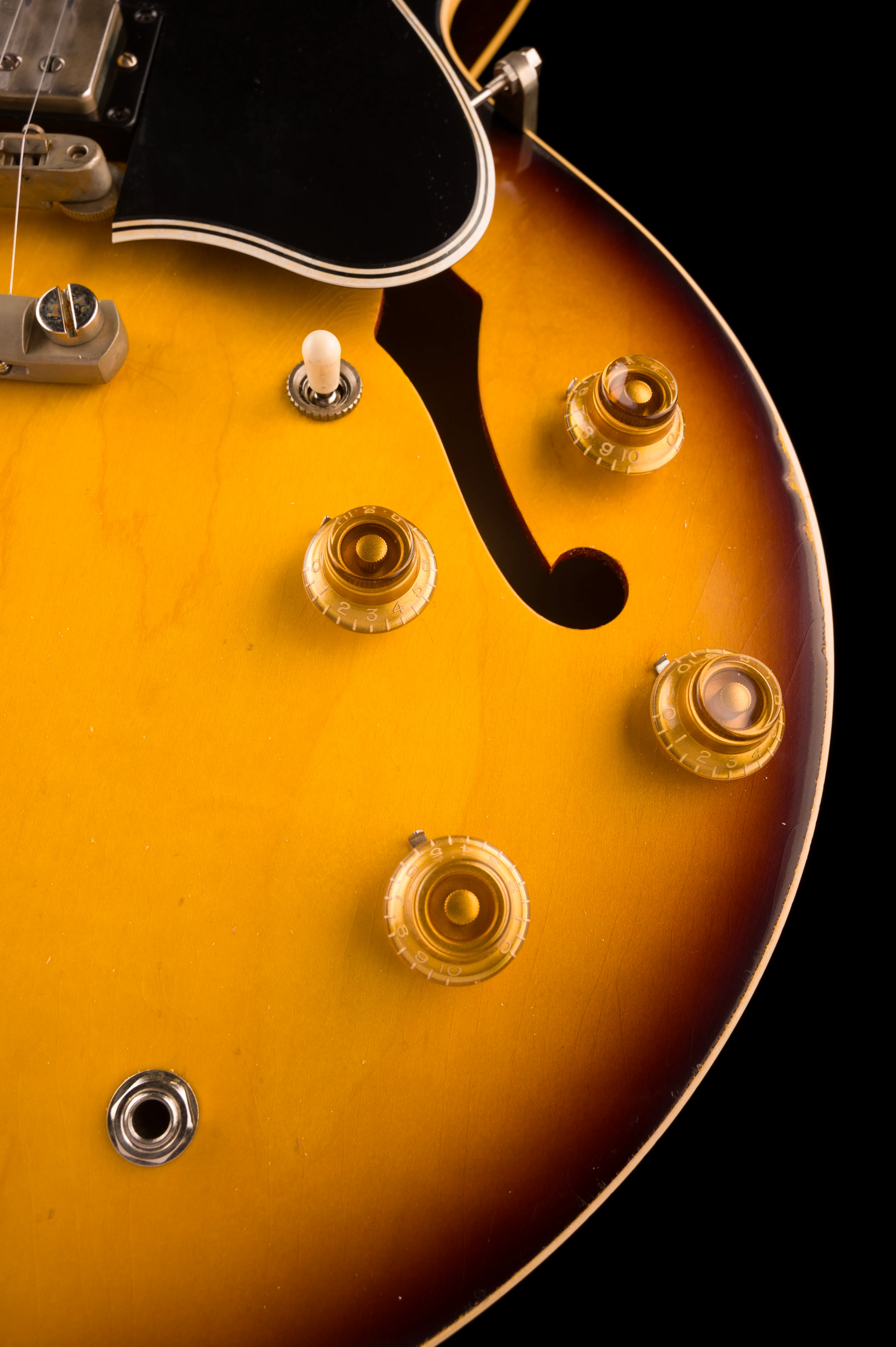Gibson Custom Limited Edition 1958 ES-335 Murphy Lab Heavy Aged Faded Tobacco Burst With Case - Image 8
