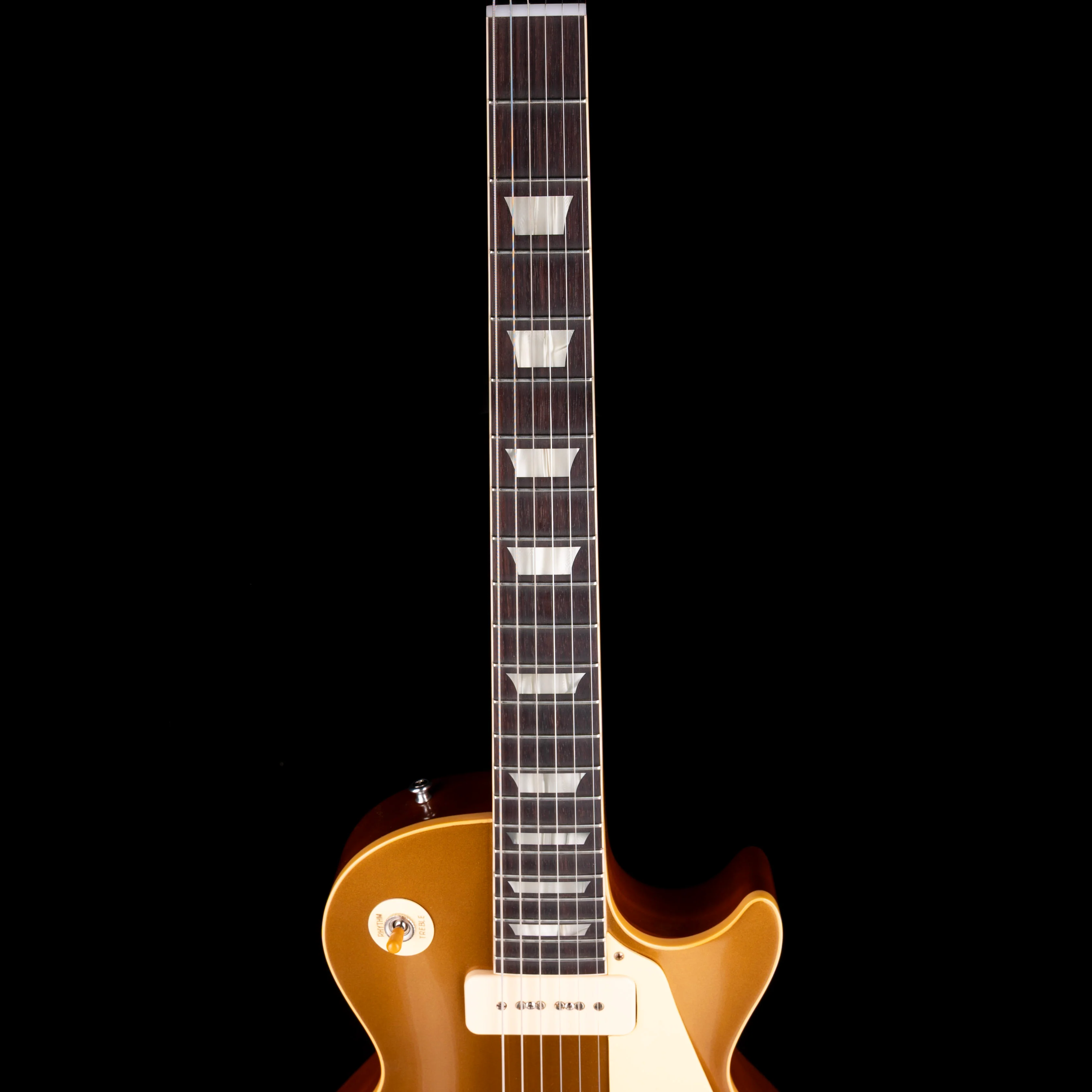 Gibson Custom Shop 1956 Les Paul Goldtop Reissue VOS Double Gold With Case - Image 7