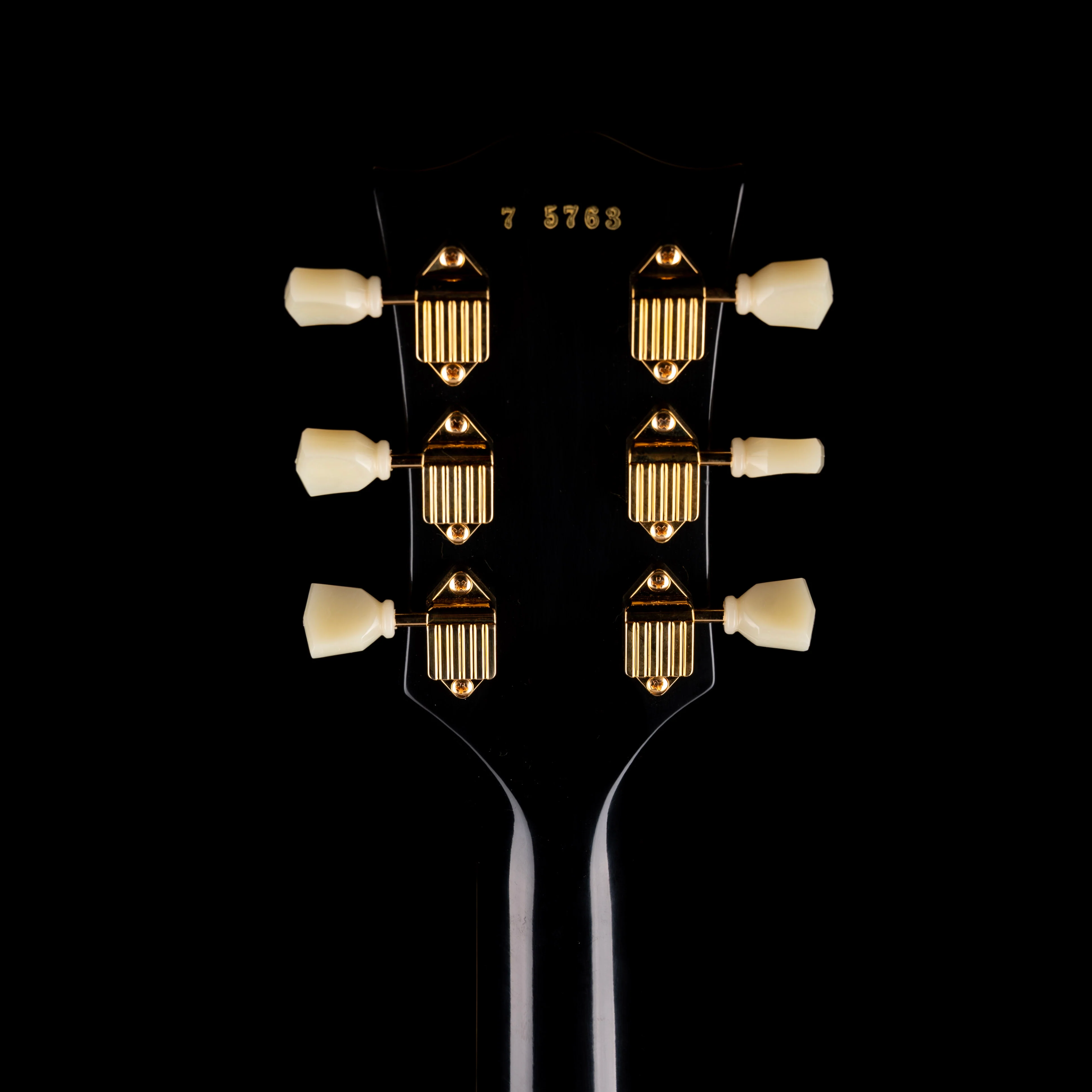 Gibson Custom Shop 1957 Les Paul Custom Reissue 2-Pickup VOS Ebony With Case - Image 13