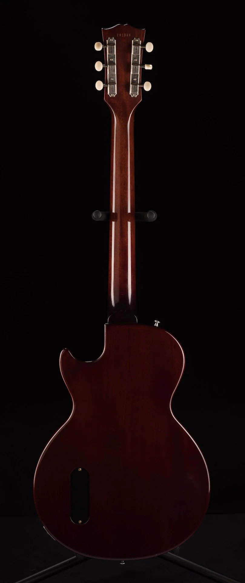 Pre-Owned Gibson Custom Shop 1957 Les Paul Junior VOS Sunburst with OHSC - Image 8
